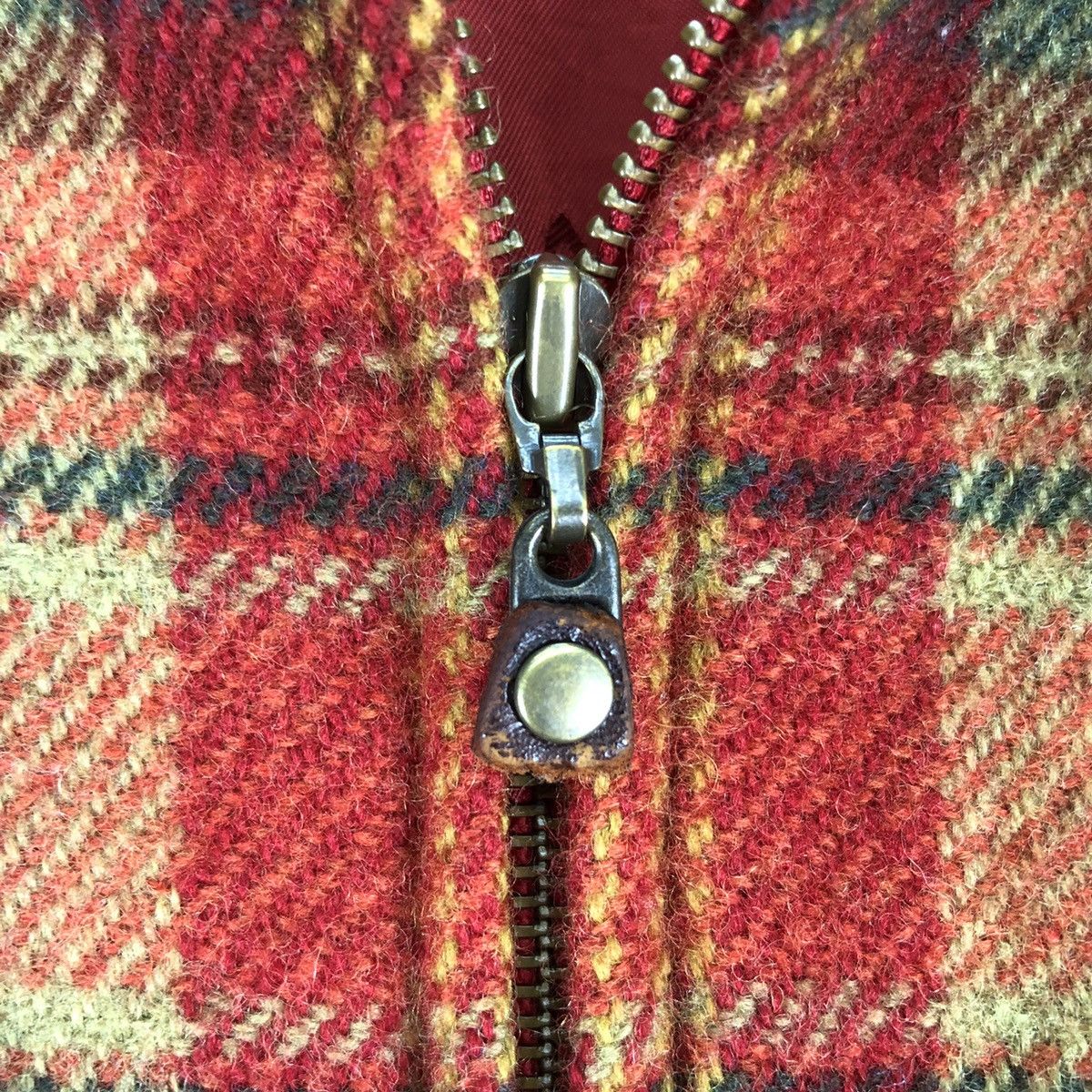 Vintage Vintage Wool Zipper Jacket Wool Checkered by Daks London Size US L / EU 52-54 / 3 - 12 Thumbnail