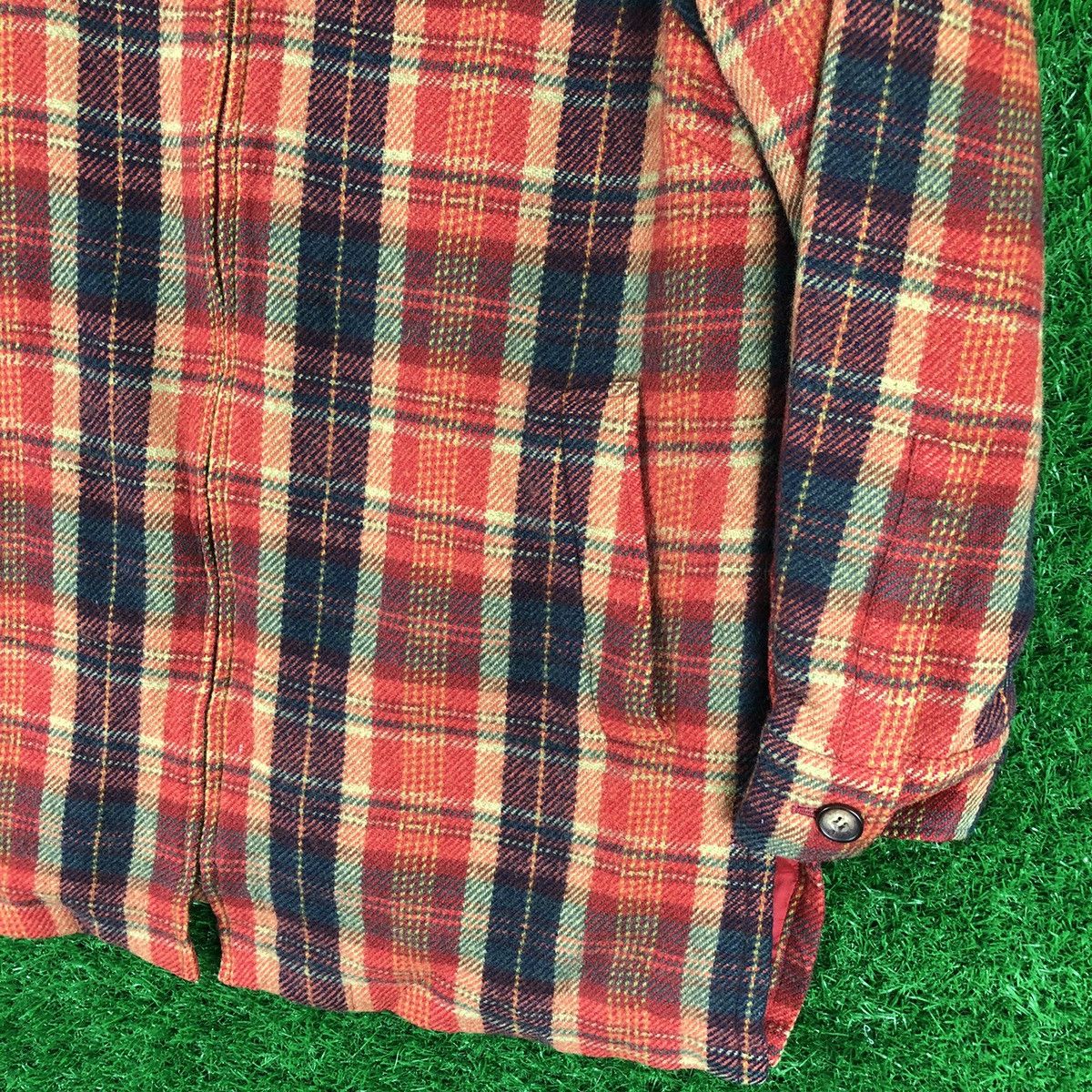 Vintage Vintage Wool Zipper Jacket Wool Checkered by Daks London Size US L / EU 52-54 / 3 - 3 Thumbnail