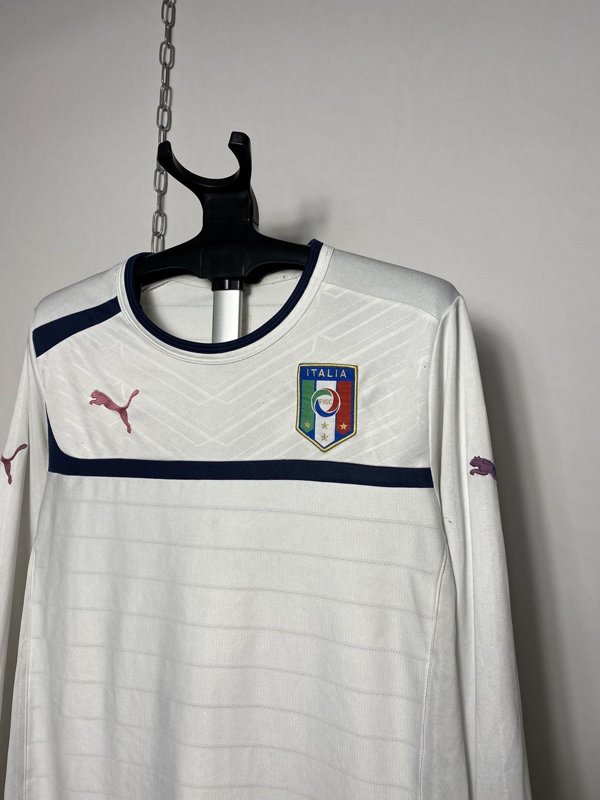 Puma Vintage Italy Puma jersey long sleeve size S Size US S / EU 44-46 / 1 - 2 Thumbnail