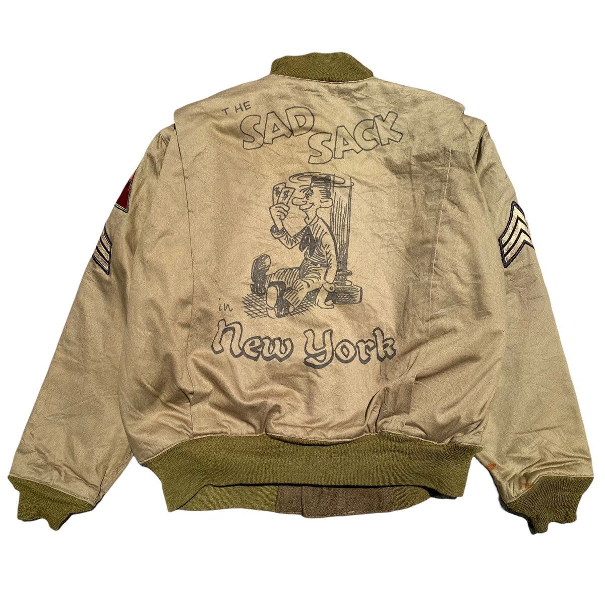 Buzz Rickson's Buzz Ricksons Sad Sack New York Tanker Jacket Size US L / EU 52-54 / 3 - 1 Thumbnail