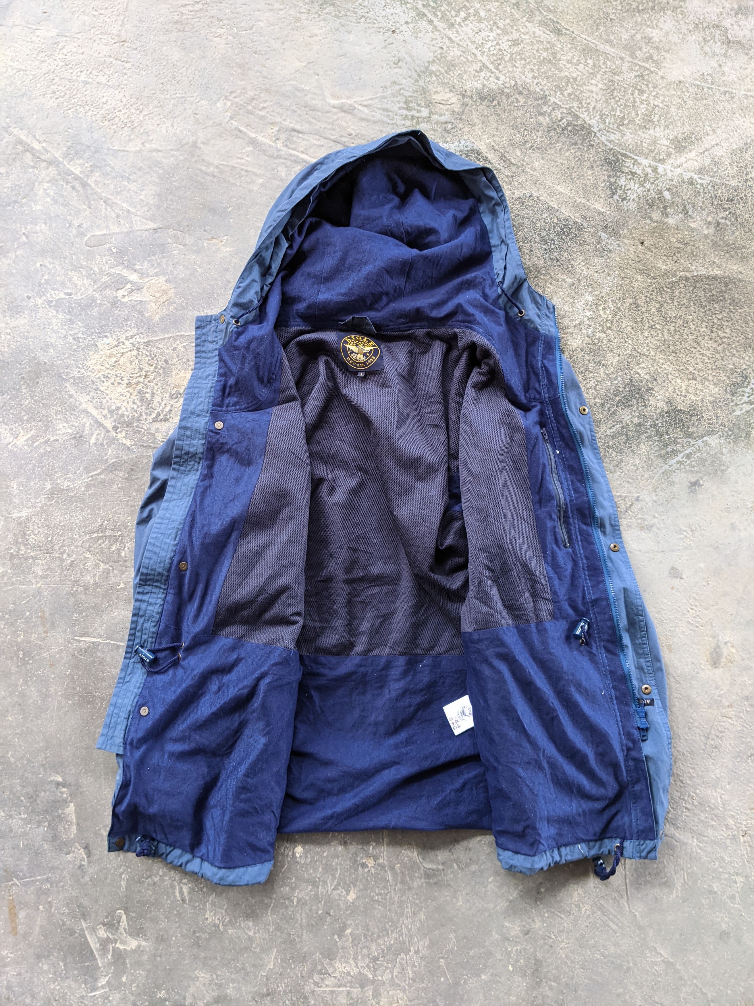 Aigle Vintage Aigle Military Parkas Jacket Size US L / EU 52-54 / 3 - 2 Thumbnail