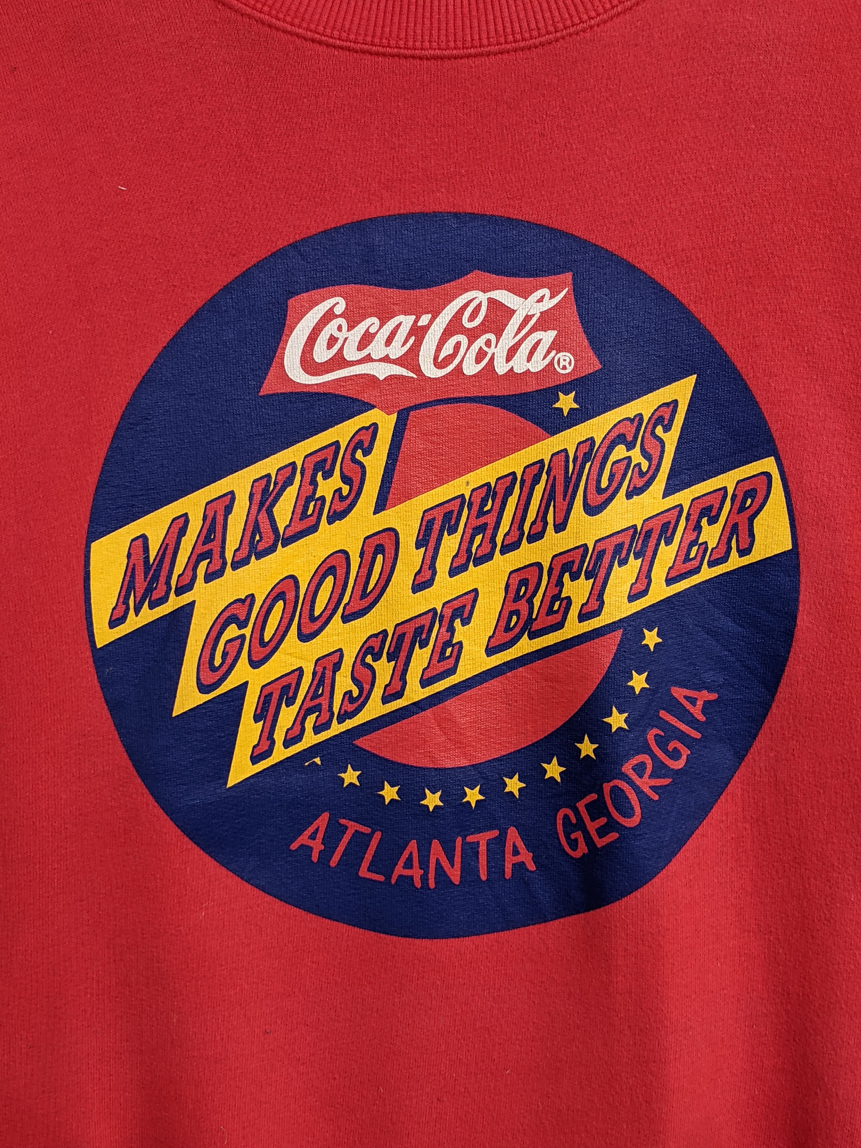 Coca Cola Vintage Coca-Cola Advertising Sweatshirt Size US M / EU 48-50 / 2 - 3 Thumbnail