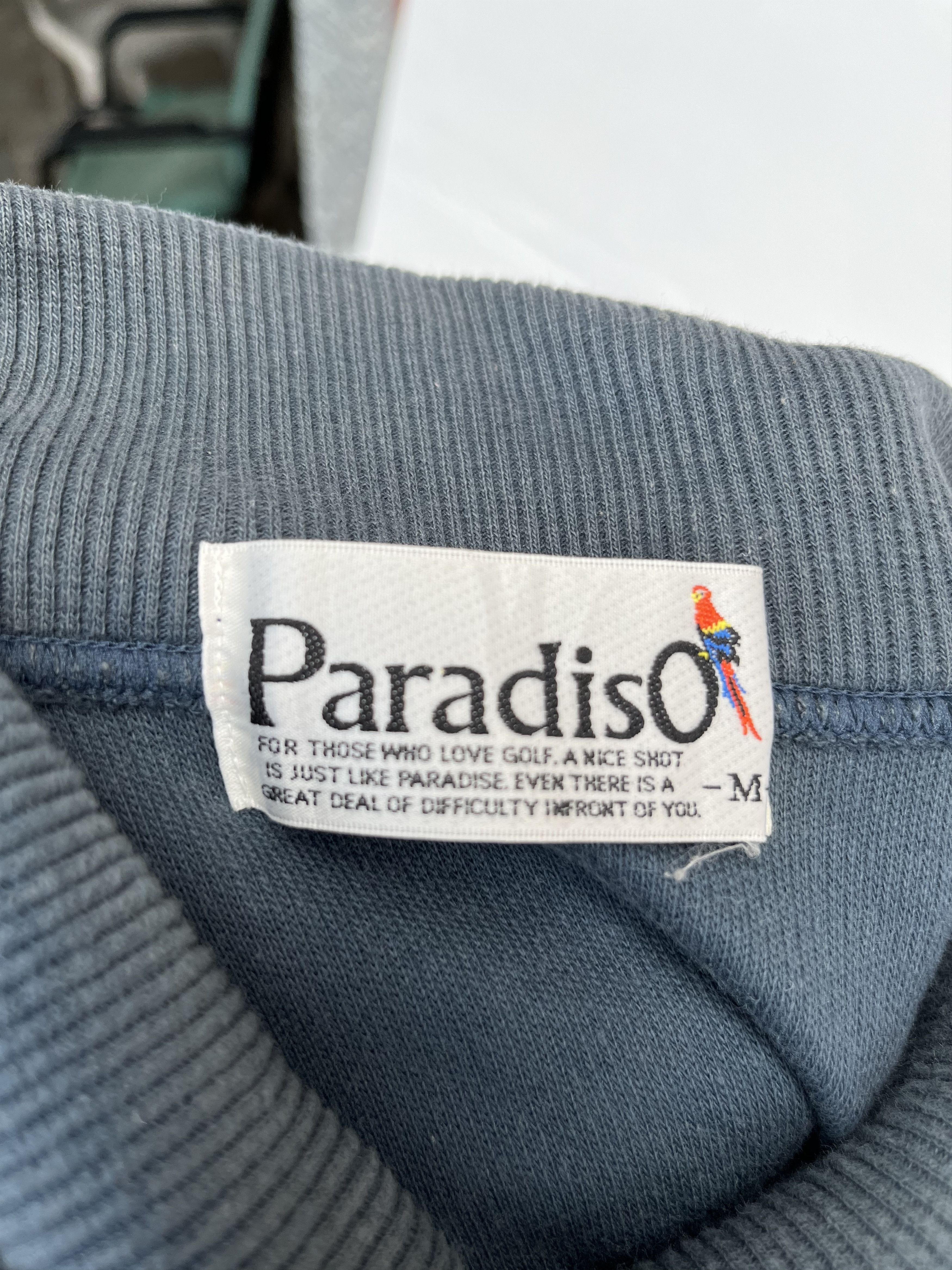 Japanese Brand Vintage Turtleneck Paradiso Sweatshirt Size US M / EU 48-50 / 2 - 6 Thumbnail
