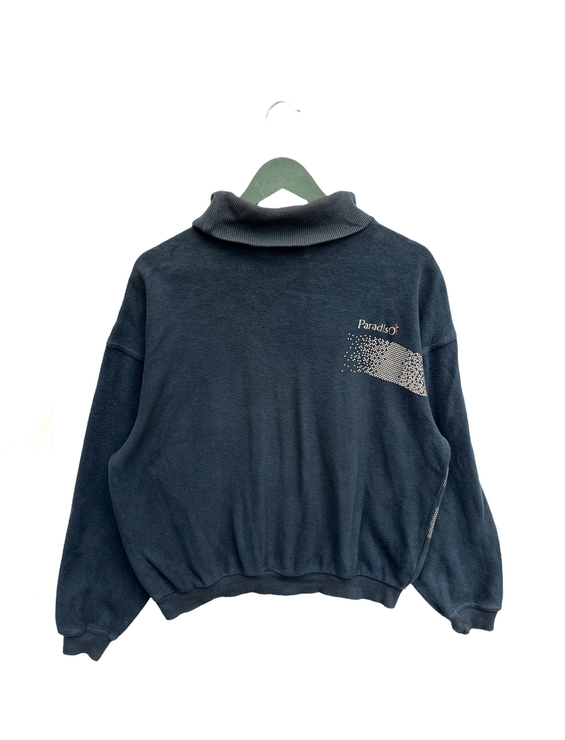 Japanese Brand Vintage Turtleneck Paradiso Sweatshirt Size US M / EU 48-50 / 2 - 2 Thumbnail
