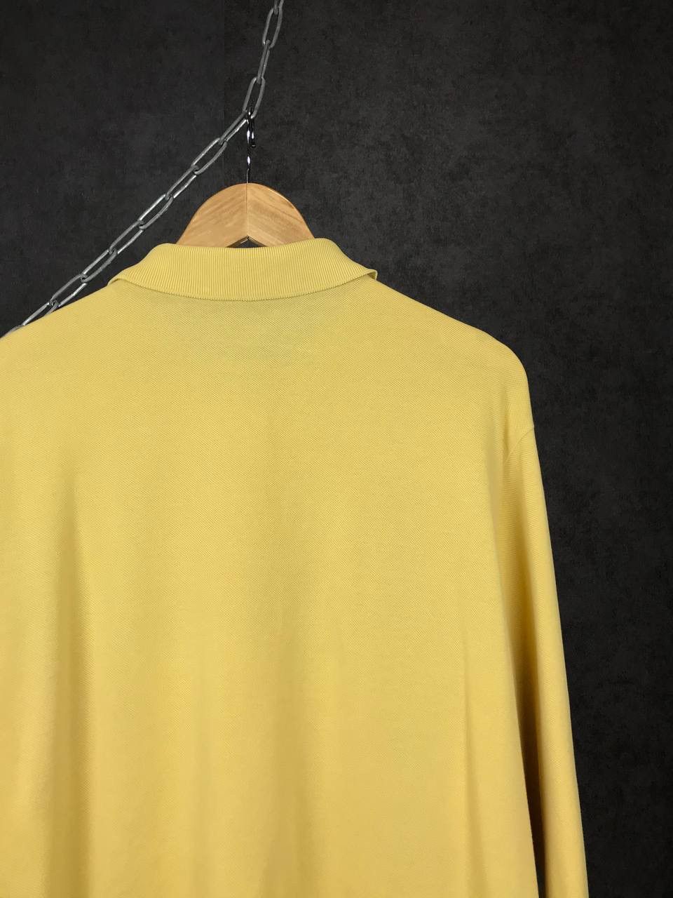 Lacoste Lacoste vintage luxury streetwear yellow polo longsleeve Size US XL / EU 56 / 4 - 6 Thumbnail