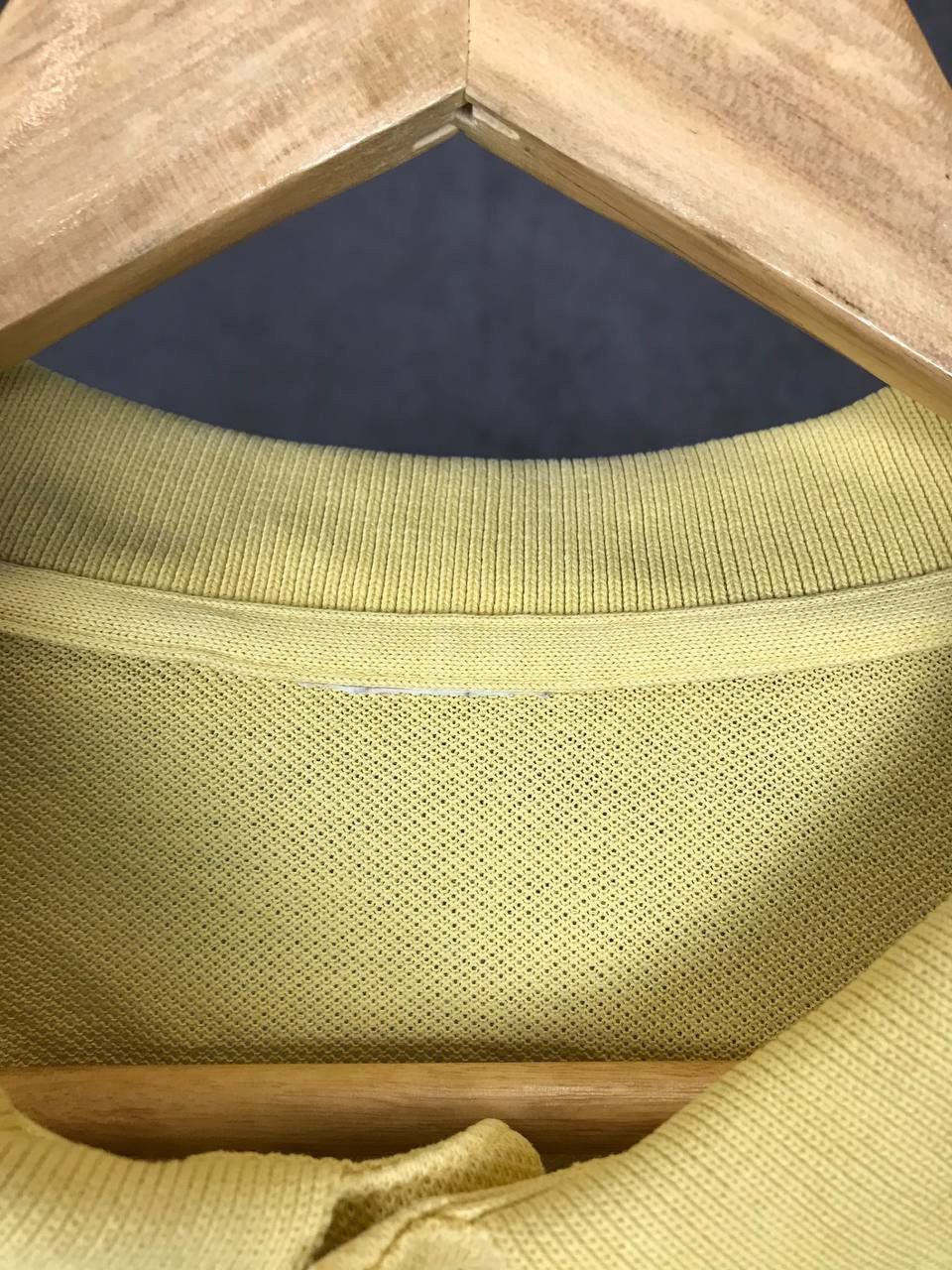 Lacoste Lacoste vintage luxury streetwear yellow polo longsleeve Size US XL / EU 56 / 4 - 3 Thumbnail