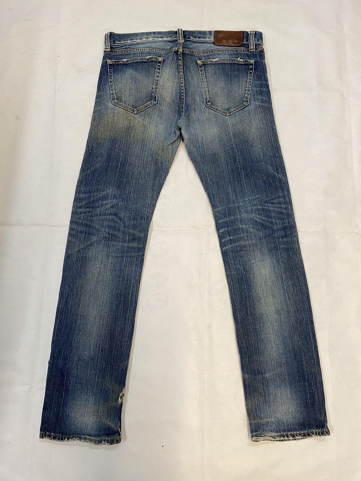 Japanese Brand × Uniqlo Uniqlo Uj Distressed Denim Jeans Size US 33 - 13 Thumbnail