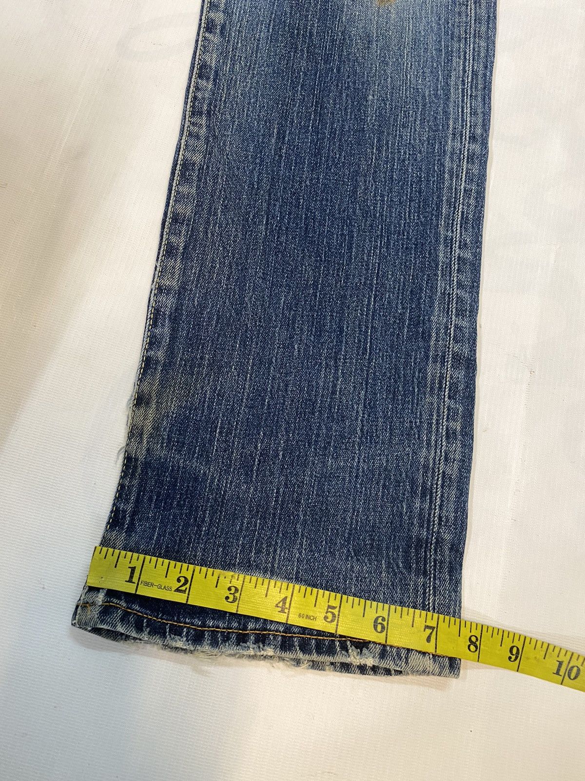 Japanese Brand × Uniqlo Uniqlo Uj Distressed Denim Jeans Size US 33 - 20 Thumbnail