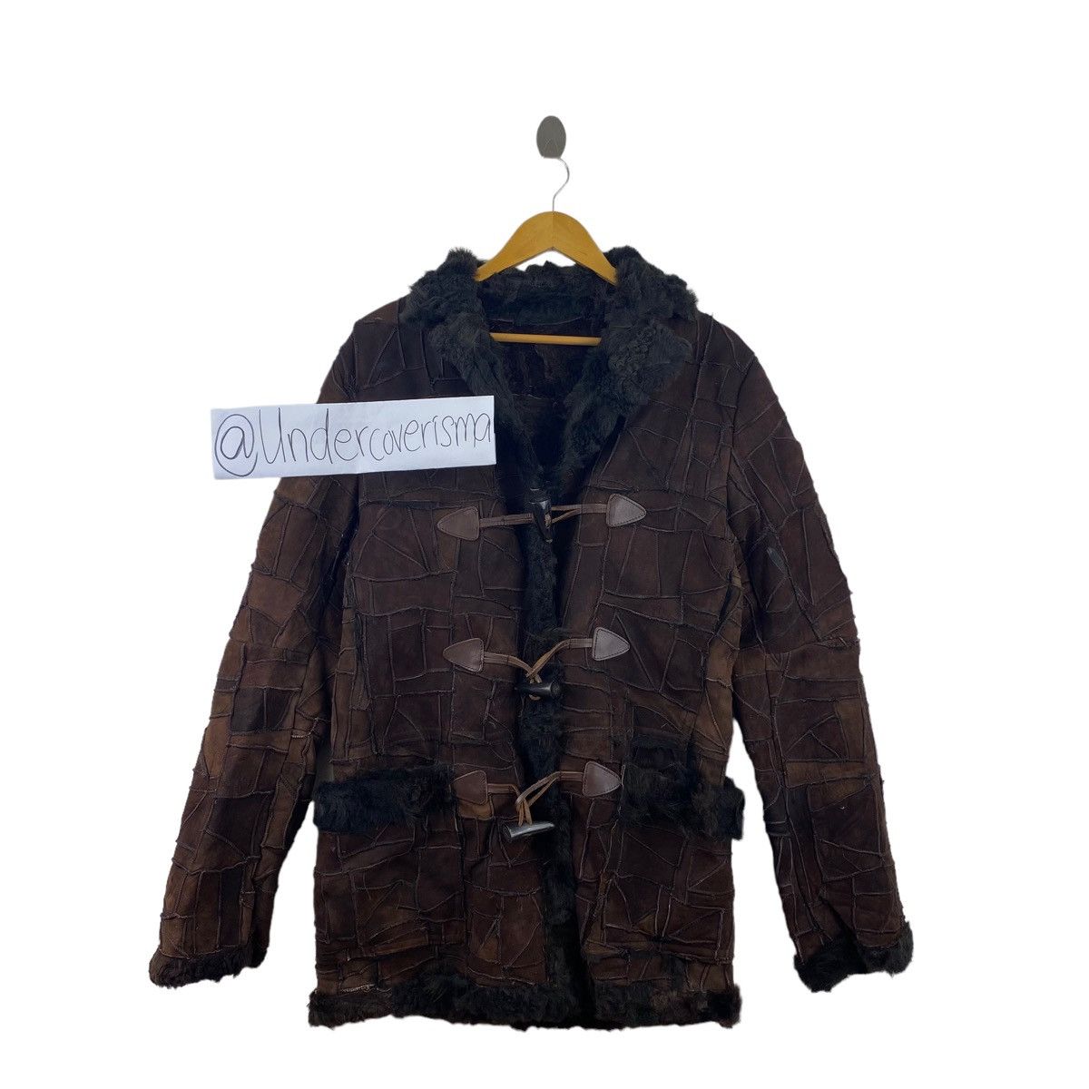 Japanese Brand 291295 Japanese Brand Brown Sherling Mink Coat Size US M / EU 48-50 / 2 - 1 Thumbnail