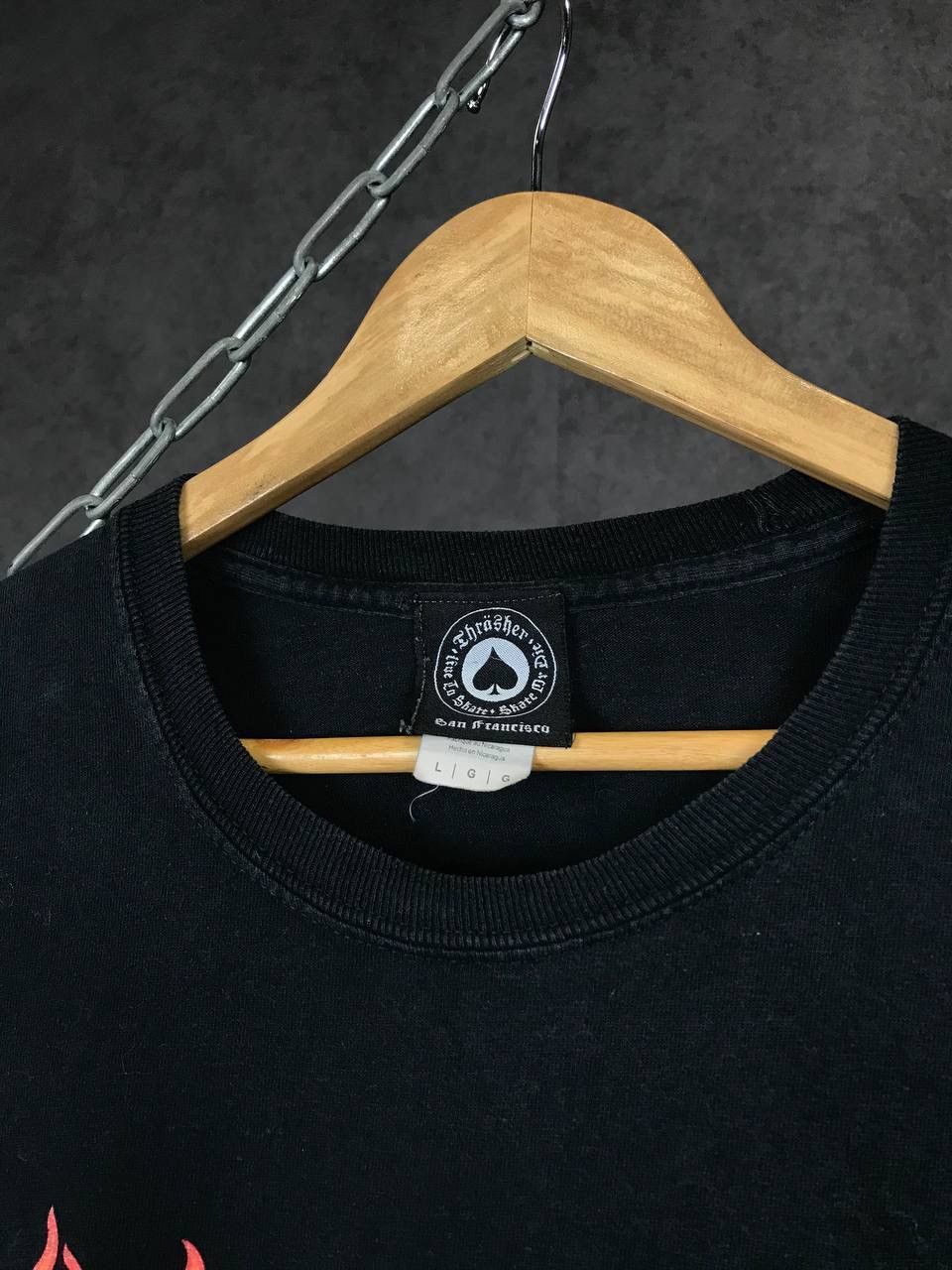 Thrasher Thrasher Magazine streetwear luxury longsleeve Size US L / EU 52-54 / 3 - 6 Thumbnail