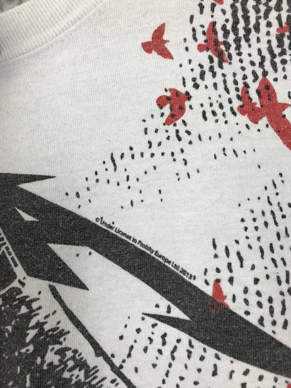 Band Tees Metallica 2013 vintage rock band overprinted tee Size US M / EU 48-50 / 2 - 3 Thumbnail