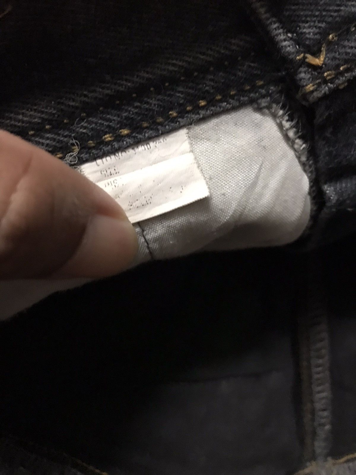 Japanese Brand × Vintage Very Rare Ever Lasting Ride Double Layer Pocket Denim Jeans Size US 32 / EU 48 - 7 Thumbnail