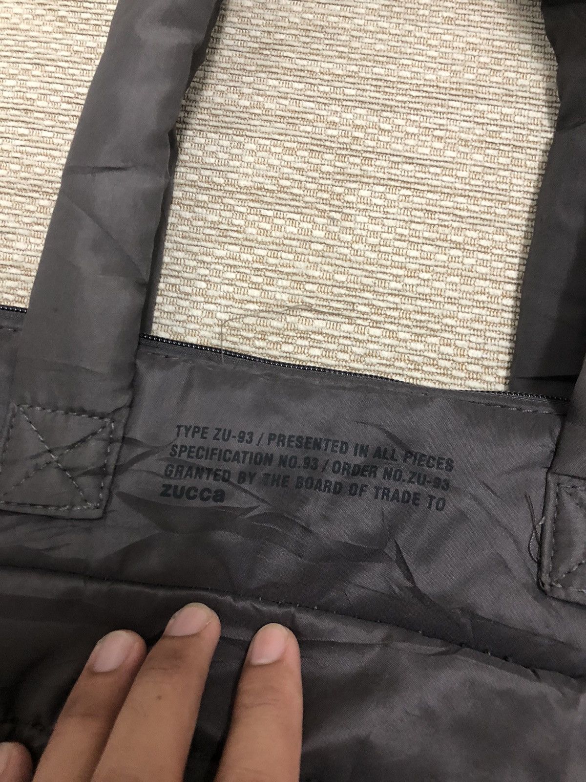 CABANE de ZUCCa Issey Miyake Cabane de Zucca Puffer Style Tote Bag Size ONE SIZE - 3 Thumbnail