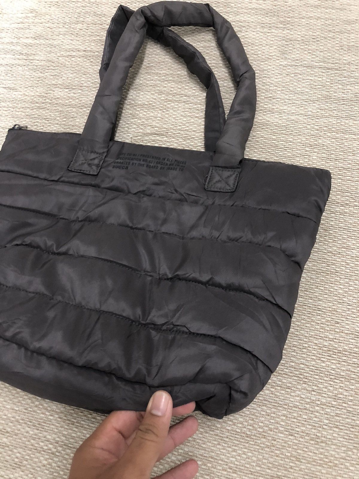 CABANE de ZUCCa Issey Miyake Cabane de Zucca Puffer Style Tote Bag Size ONE SIZE - 5 Thumbnail