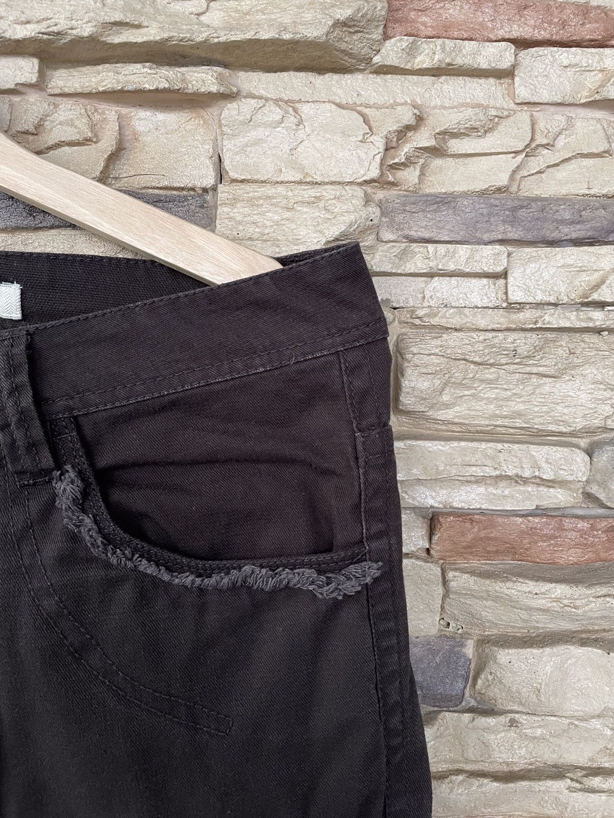 Vintage Vintage Oilcake Flared Cargo Pants Size US 33 - 5 Thumbnail