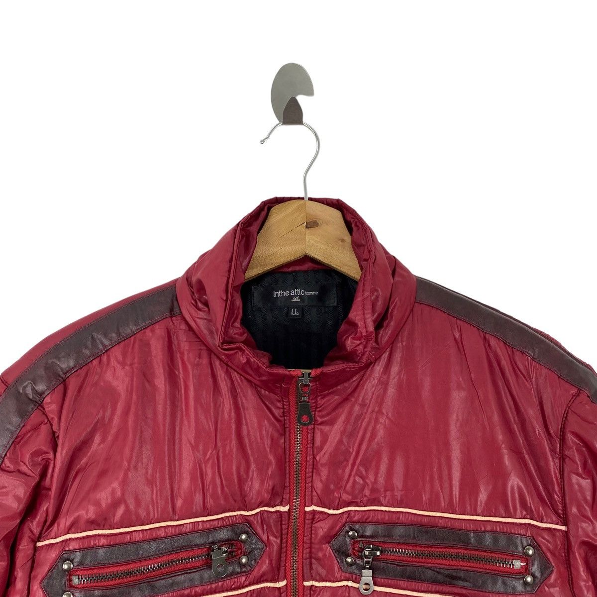 In The Attic IN THE ATTIC Homme Japan Brand Multi Pocket Puffer Jacket Size US M / EU 48-50 / 2 - 2 Thumbnail