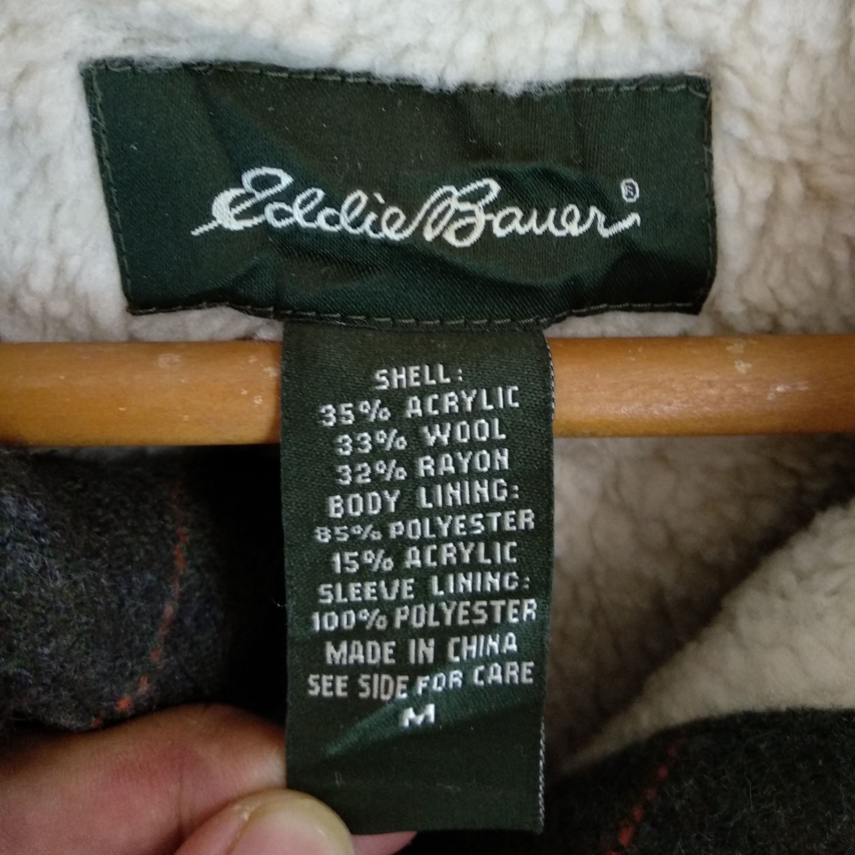 Eddie Bauer EDDIE BAUER Winter Warm Cowboy Flannel Jacket Size US M / EU 48-50 / 2 - 10 Thumbnail