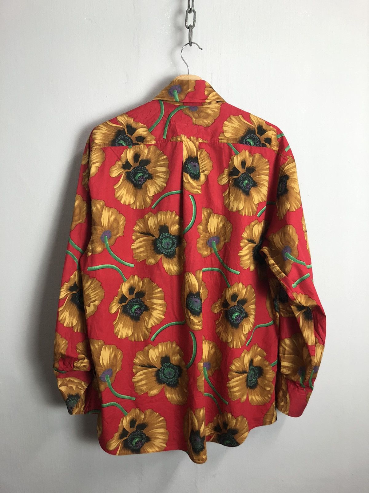 Kenzo KENZO Men Printed half button Up shirt Size US XL / EU 56 / 4 - 5 Thumbnail
