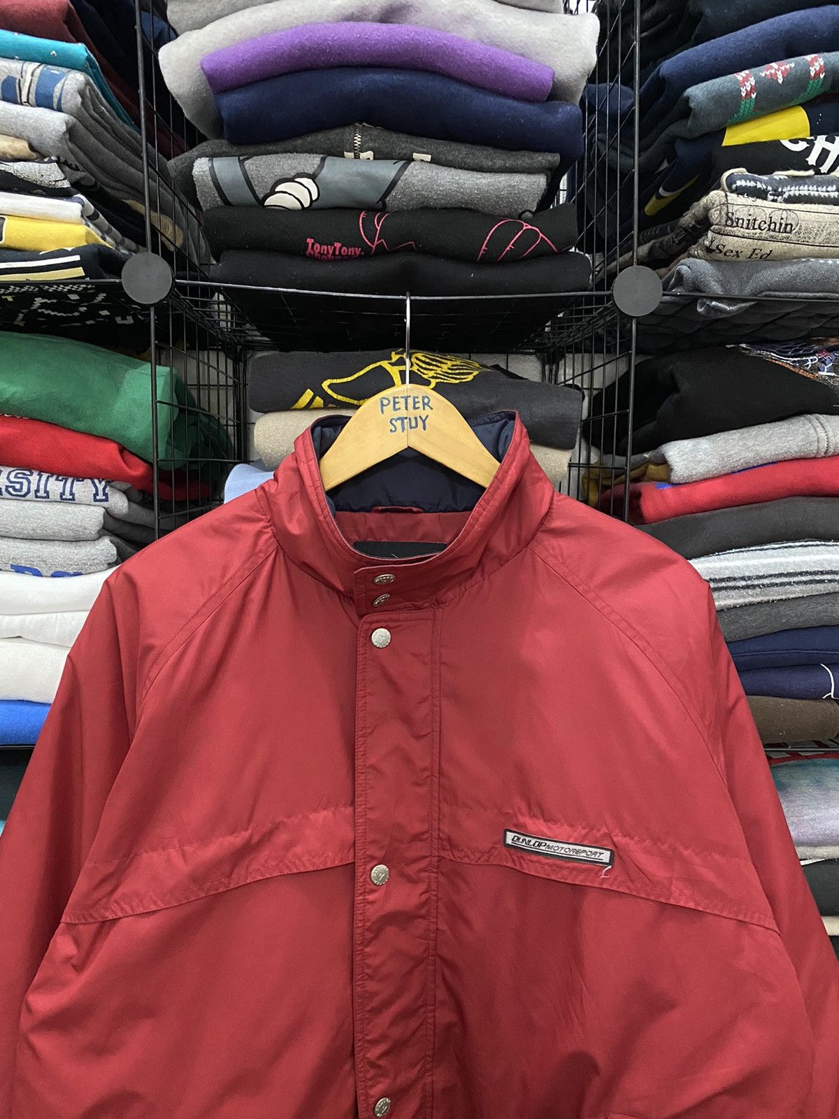 Dunlop × Vintage VINTAGE DUNLOP MOTORSPORT LIGHT JACKET Size US L / EU 52-54 / 3 - 4 Thumbnail
