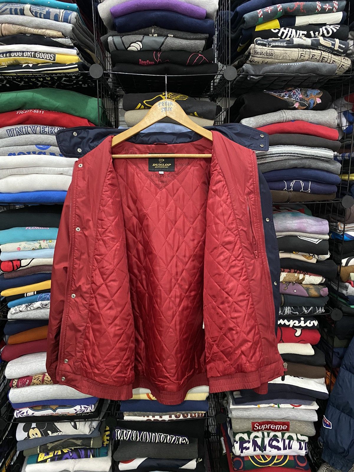 Dunlop × Vintage VINTAGE DUNLOP MOTORSPORT LIGHT JACKET Size US L / EU 52-54 / 3 - 3 Thumbnail