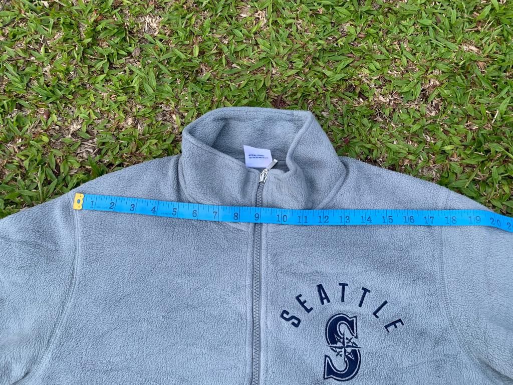 Japanese Brand × MLB × Uniqlo Mlb Seattle Marine X Uniqlo half Zipper Size US XL / EU 56 / 4 - 15 Thumbnail