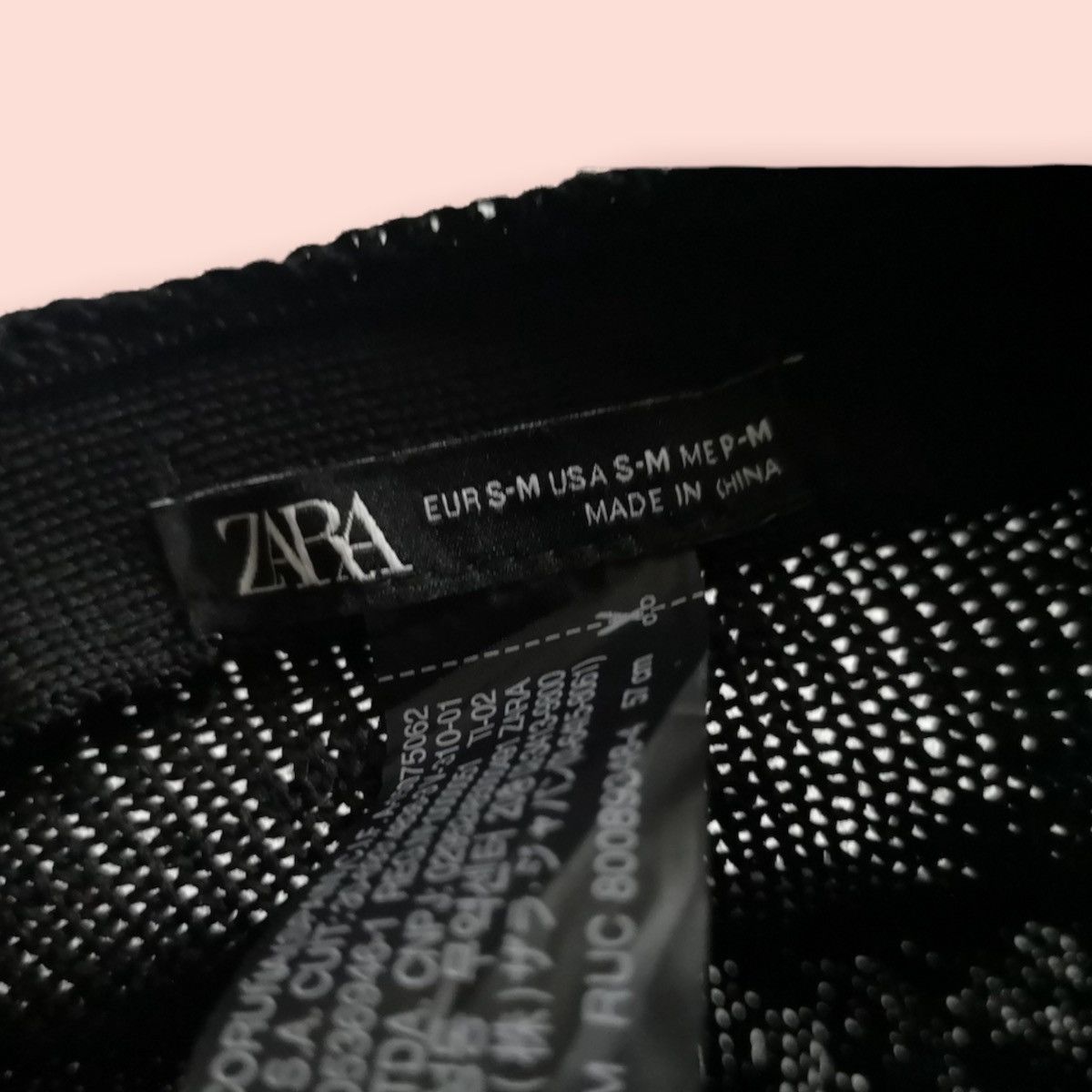 Edition Japan × Zara UNIQUE MESH CROCHET ZARA VENTILATED STRAPBACK Size ONE SIZE - 14 Thumbnail