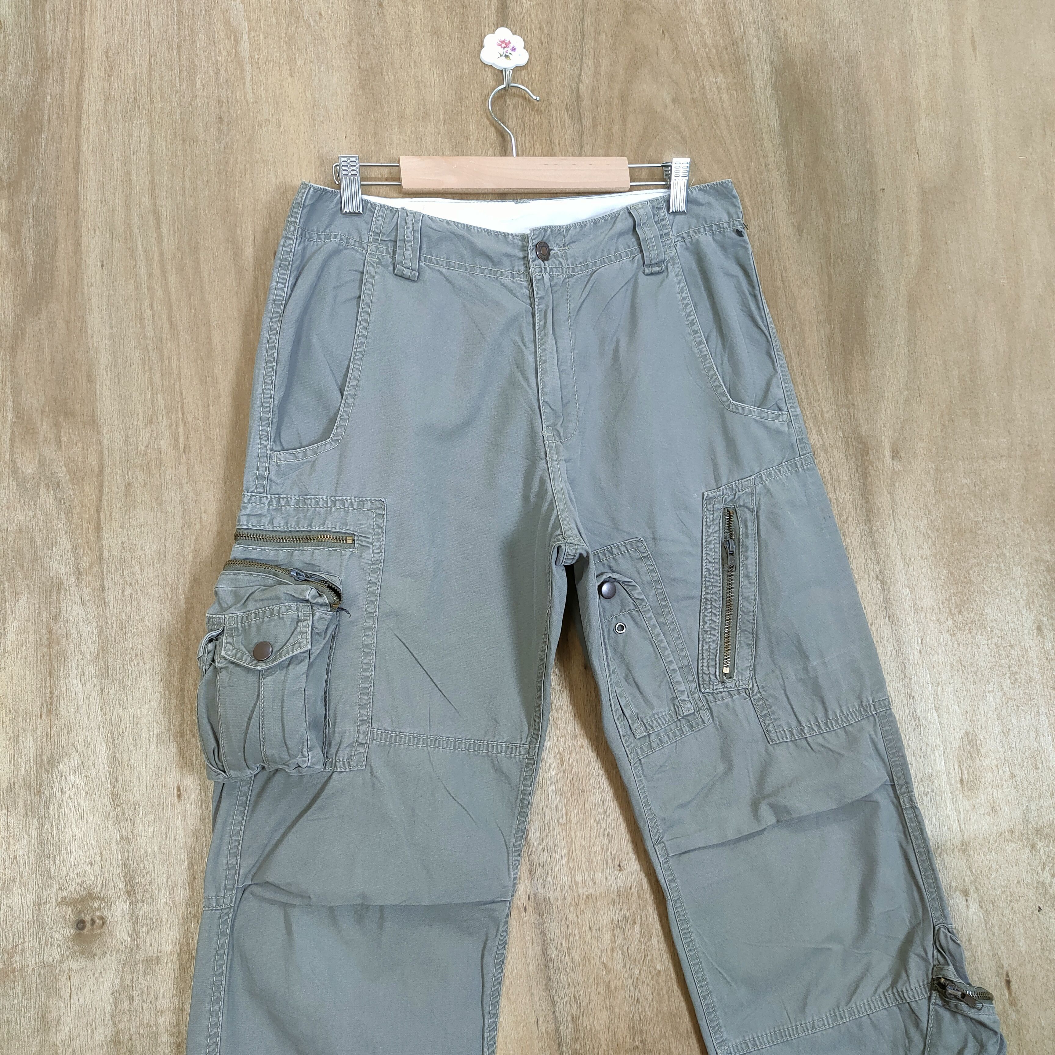 Japanese Brand VINTAGE BRTH BREATH BONDAGE CARGO PANTS Size US 30 / EU 46 - 5 Thumbnail