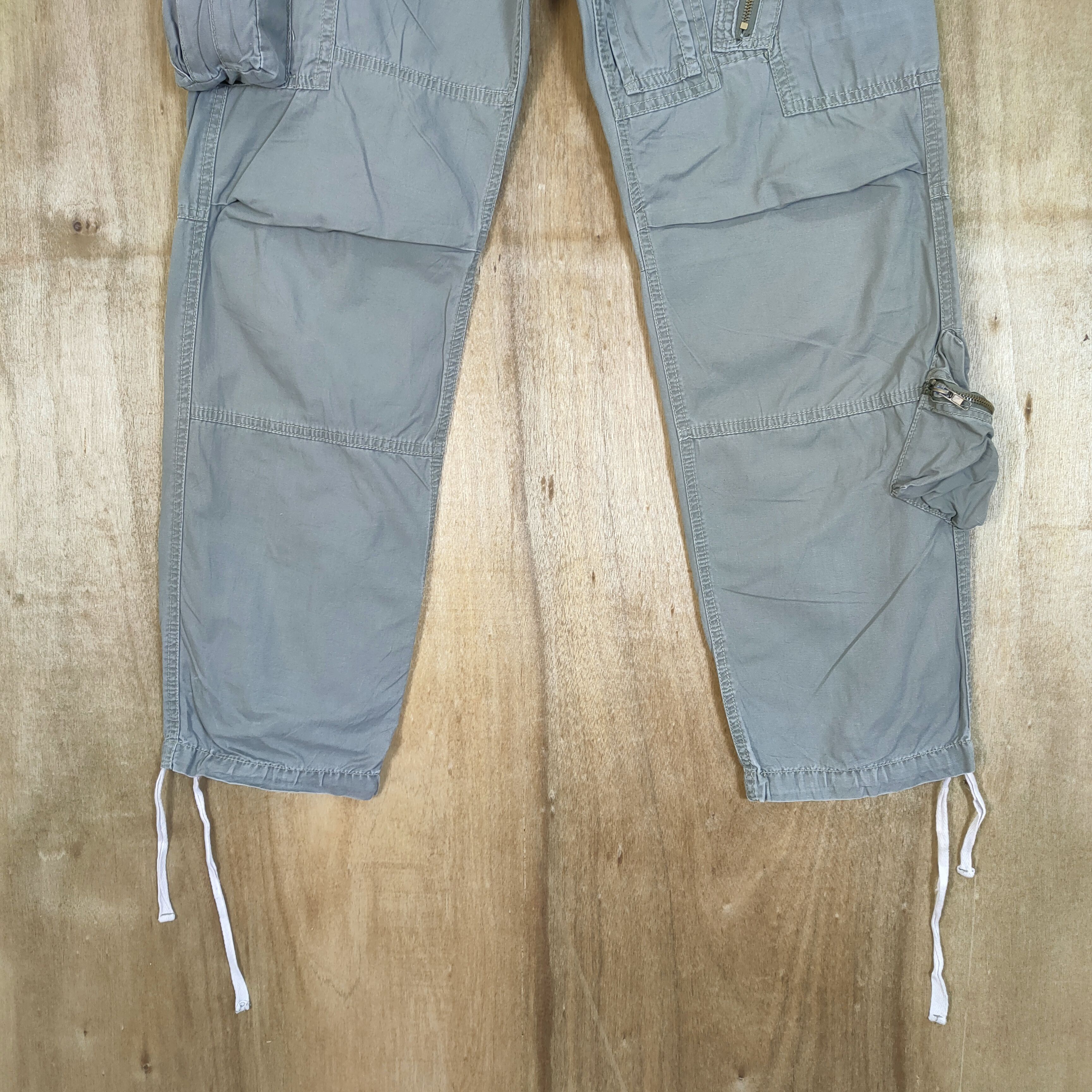 Japanese Brand VINTAGE BRTH BREATH BONDAGE CARGO PANTS Size US 30 / EU 46 - 4 Thumbnail