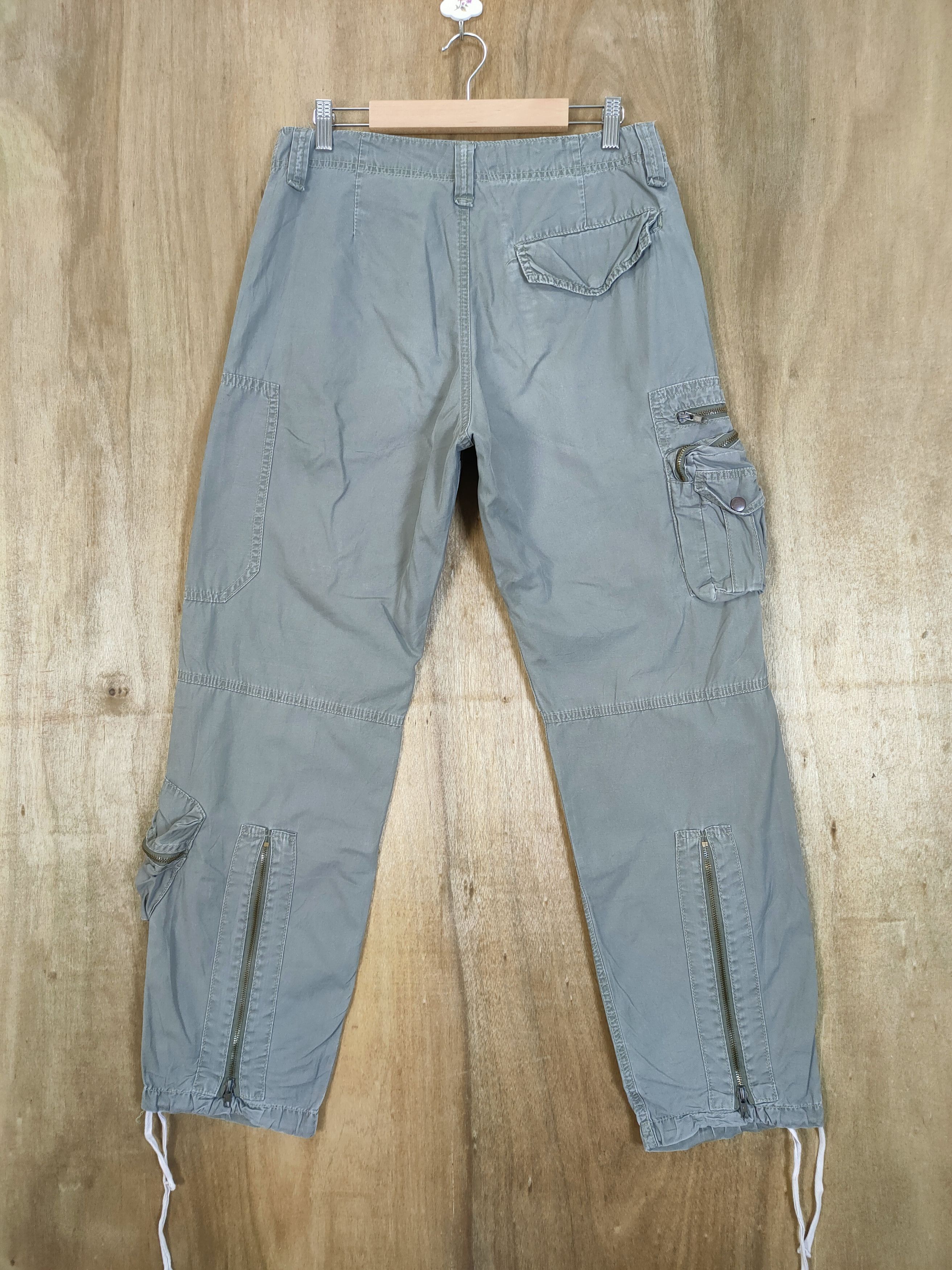 Japanese Brand VINTAGE BRTH BREATH BONDAGE CARGO PANTS Size US 30 / EU 46 - 2 Thumbnail