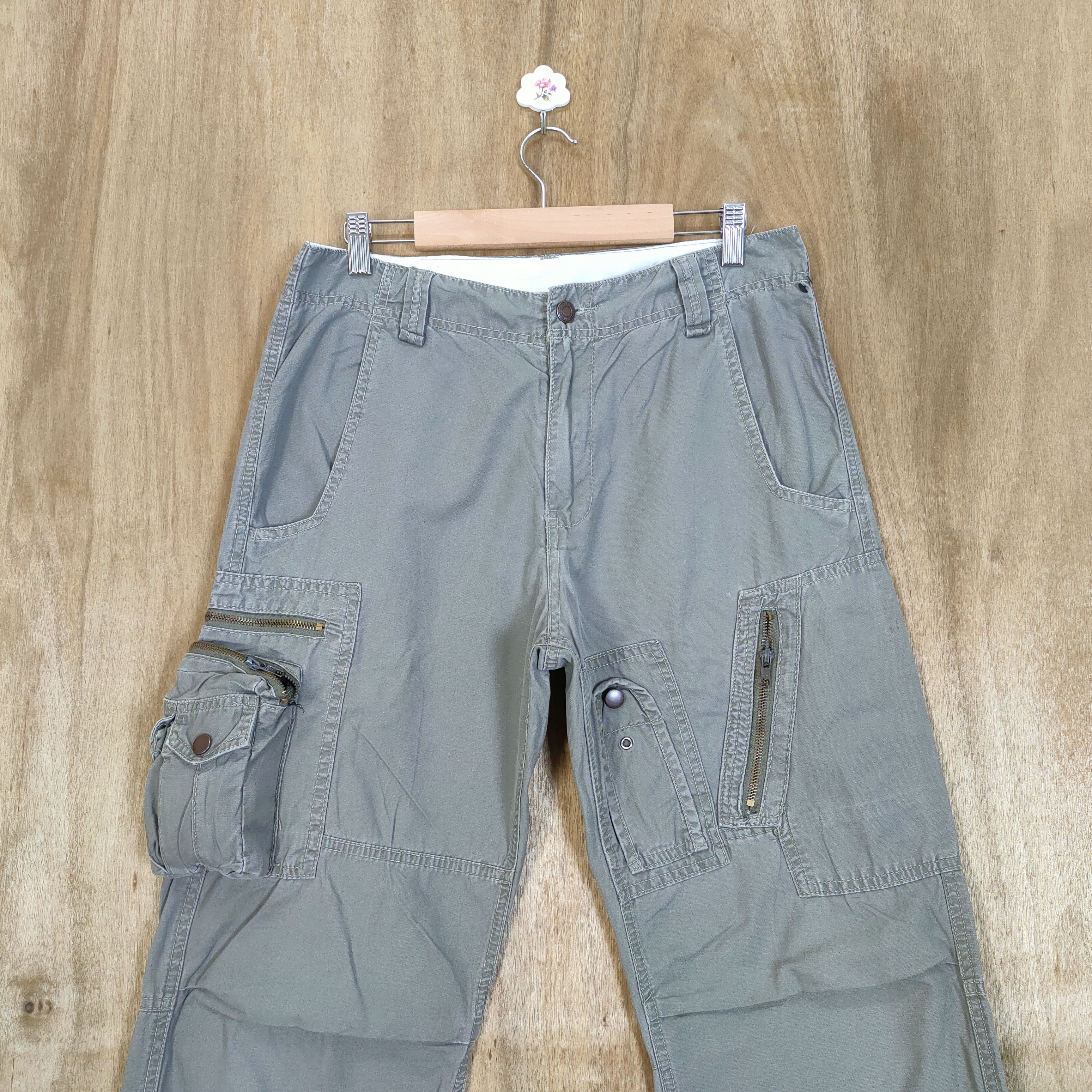 Japanese Brand VINTAGE BRTH BREATH BONDAGE CARGO PANTS Size US 30 / EU 46 - 3 Thumbnail