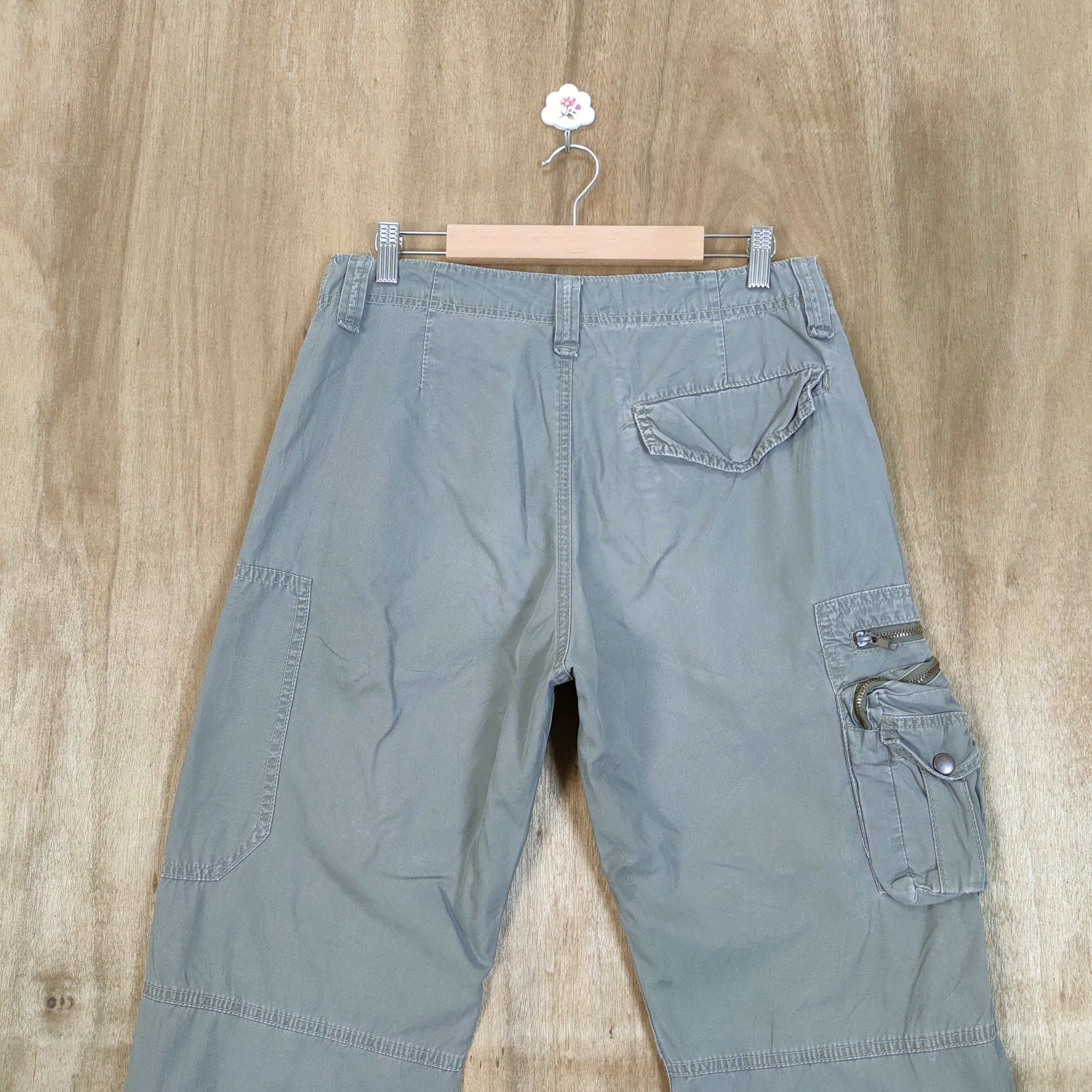 Japanese Brand VINTAGE BRTH BREATH BONDAGE CARGO PANTS Size US 30 / EU 46 - 10 Thumbnail