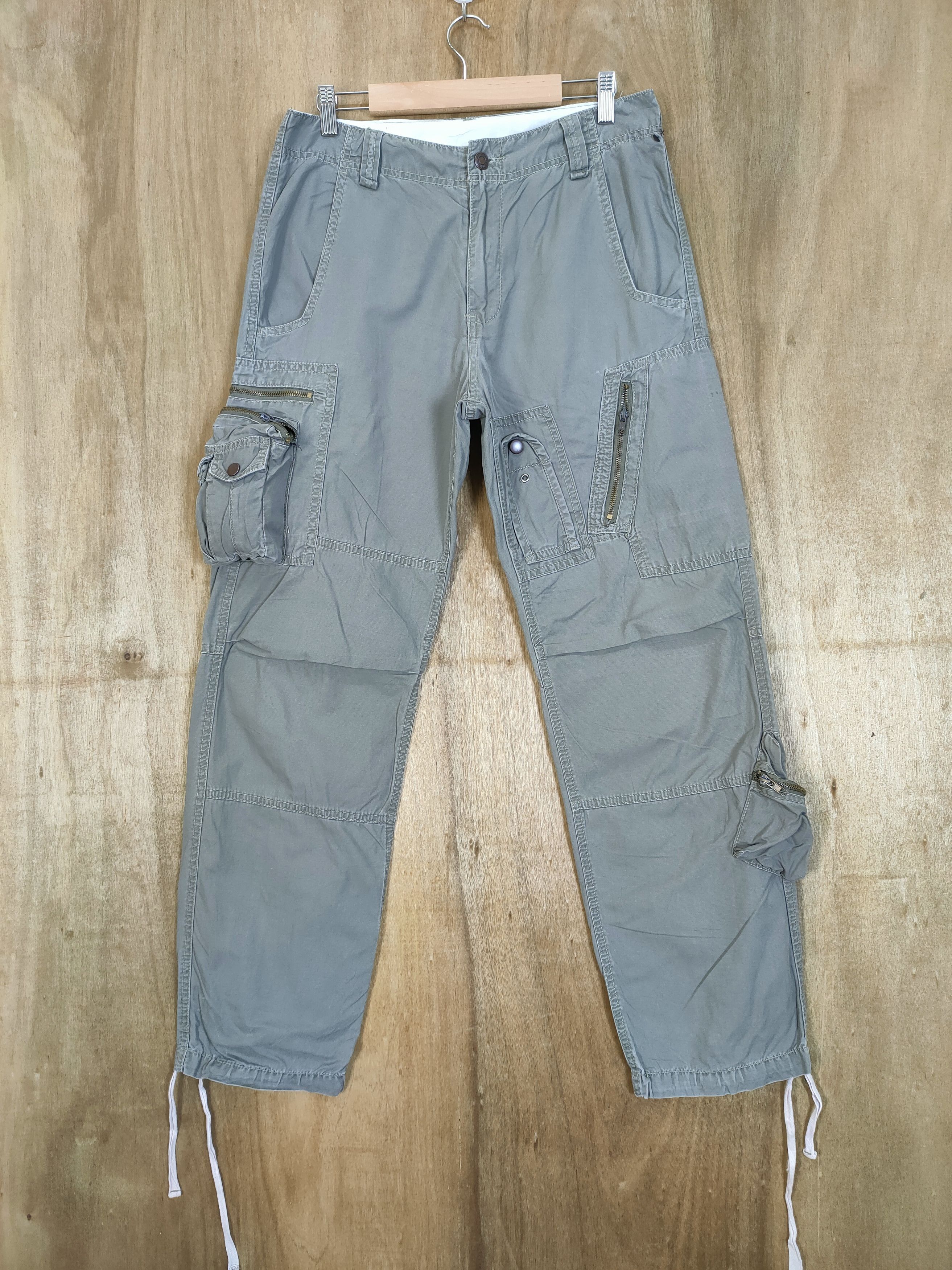Japanese Brand VINTAGE BRTH BREATH BONDAGE CARGO PANTS Size US 30 / EU 46 - 1 Thumbnail
