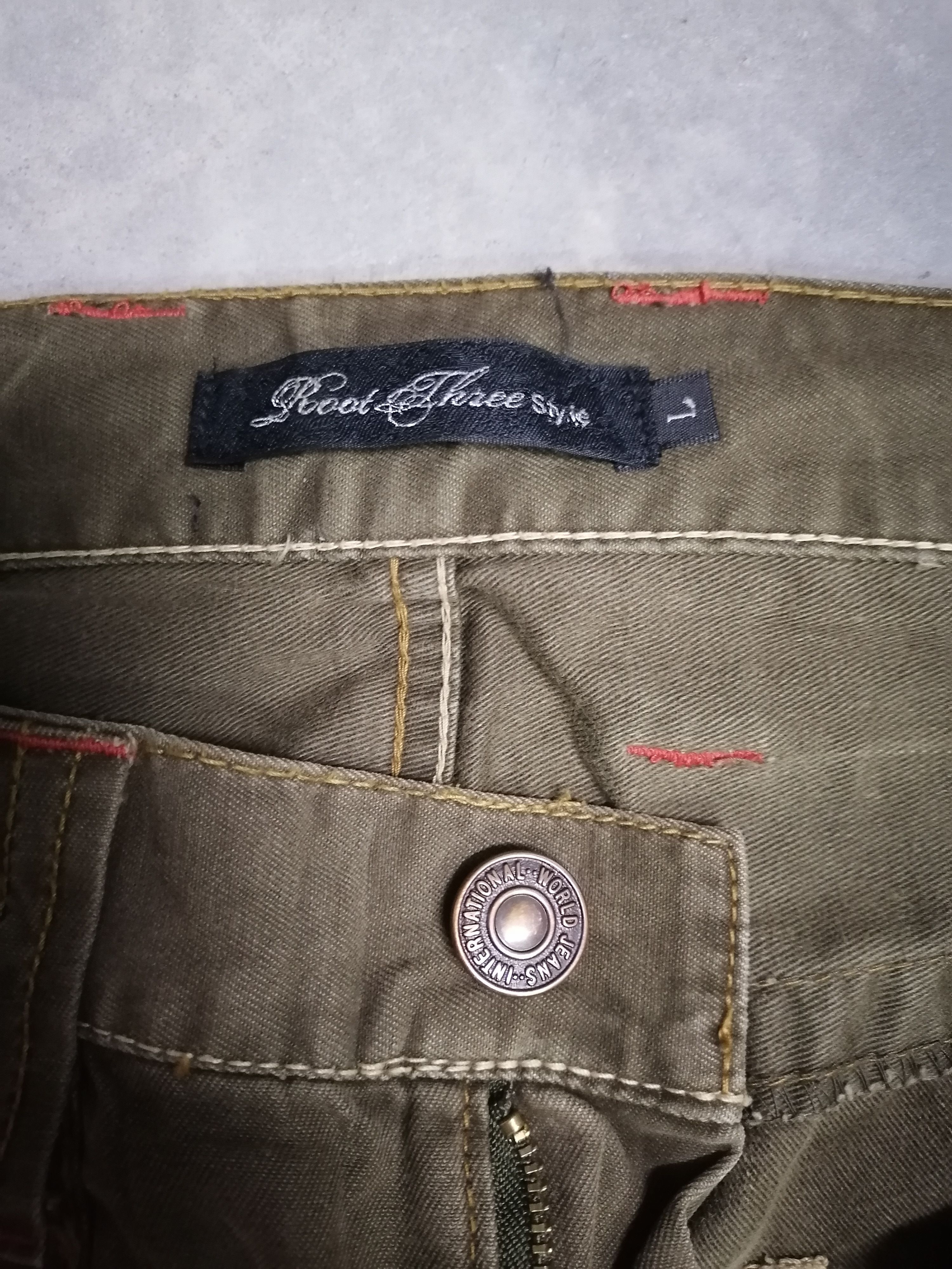 20471120 × Japanese Brand 🔥Super Flare Root Three Style Brown Pants⚡⚡⚡ Size US 31 - 6 Thumbnail