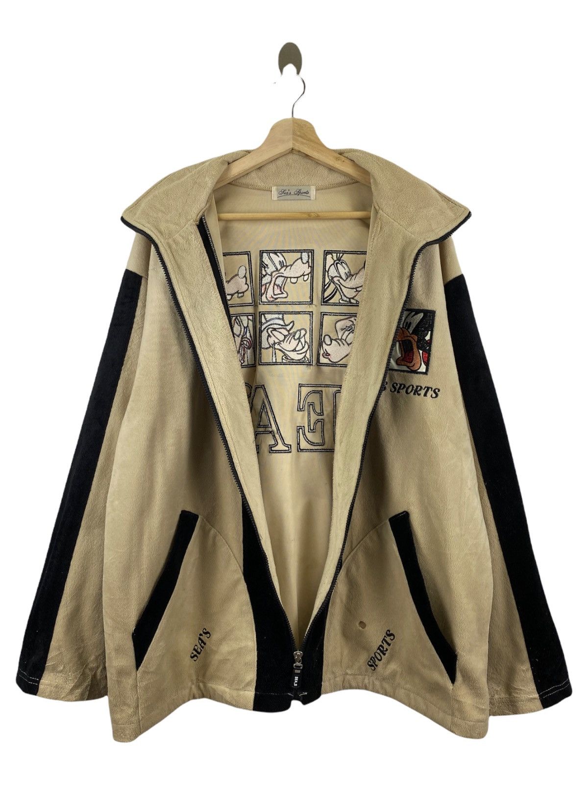 Cartoon Network × Vintage Vintage Sea’s Sports zipper jacket Size US L / EU 52-54 / 3 - 5 Thumbnail