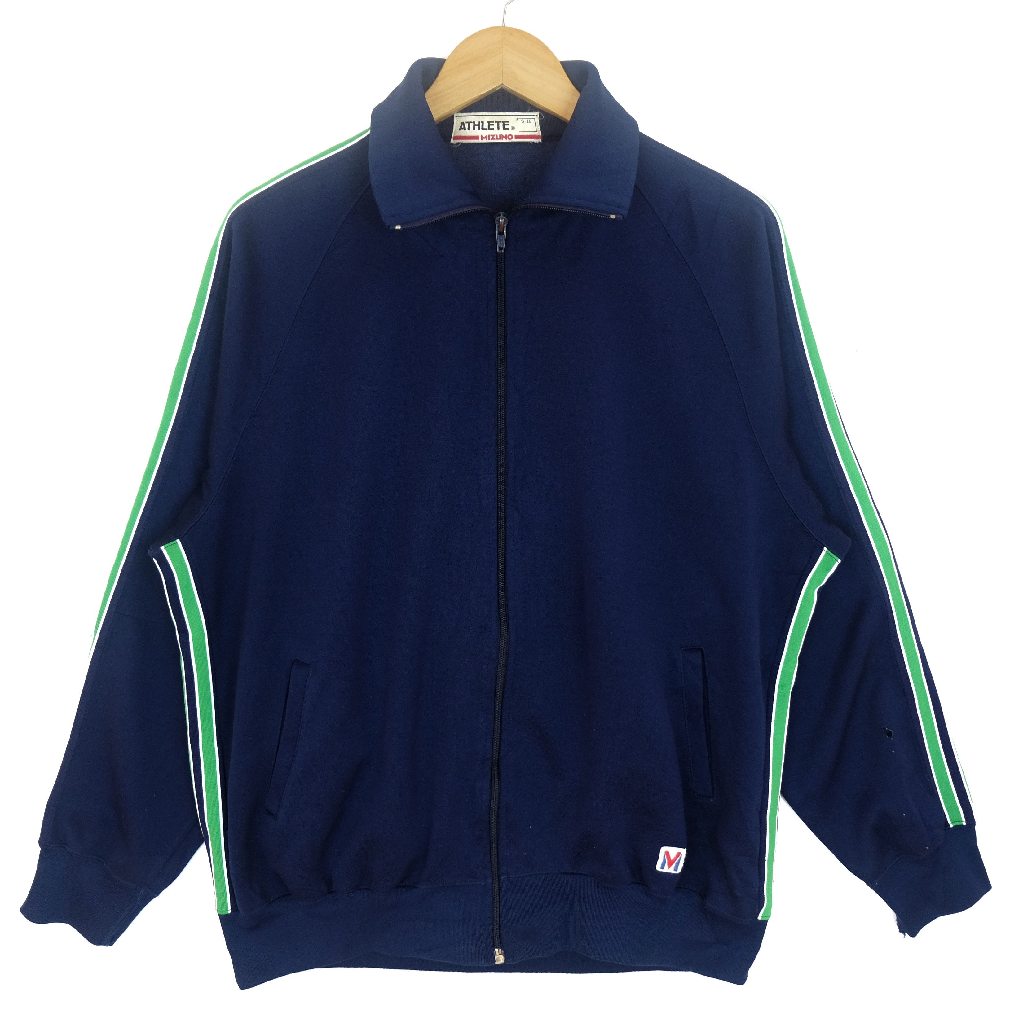 Japanese Brand Vintage 70's MIZUNO Tracksuit Sportswear Training Jacket Size US L / EU 52-54 / 3 - 3 Thumbnail