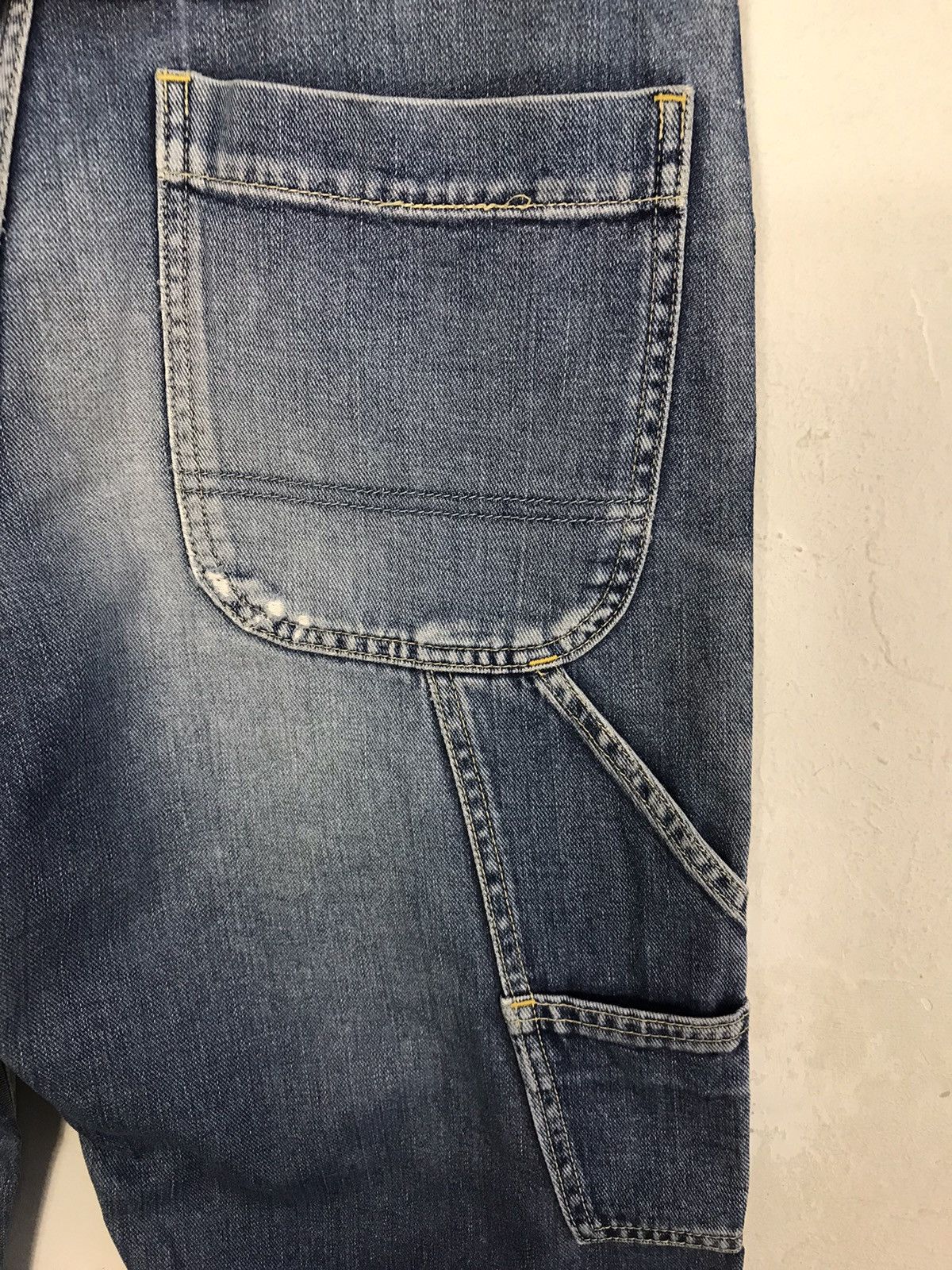 Japanese Brand × Vintage Vintage Bobson Workwear Bucket Back Carpenter Design Size US 29 - 10 Thumbnail