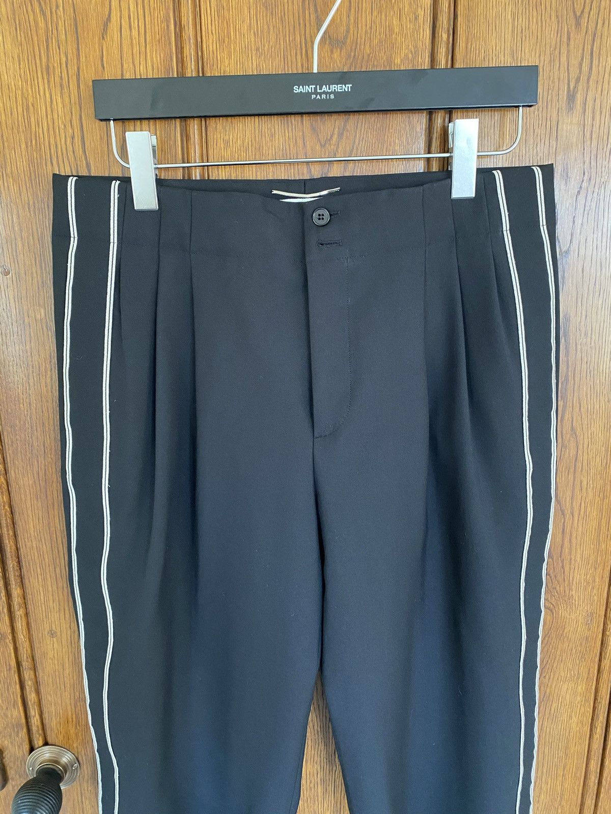 Saint Laurent Paris Saint Laurent SS17 Dinner Tuxedo trousers BNWT 50 Le Smoking Size 40L - 12 Thumbnail