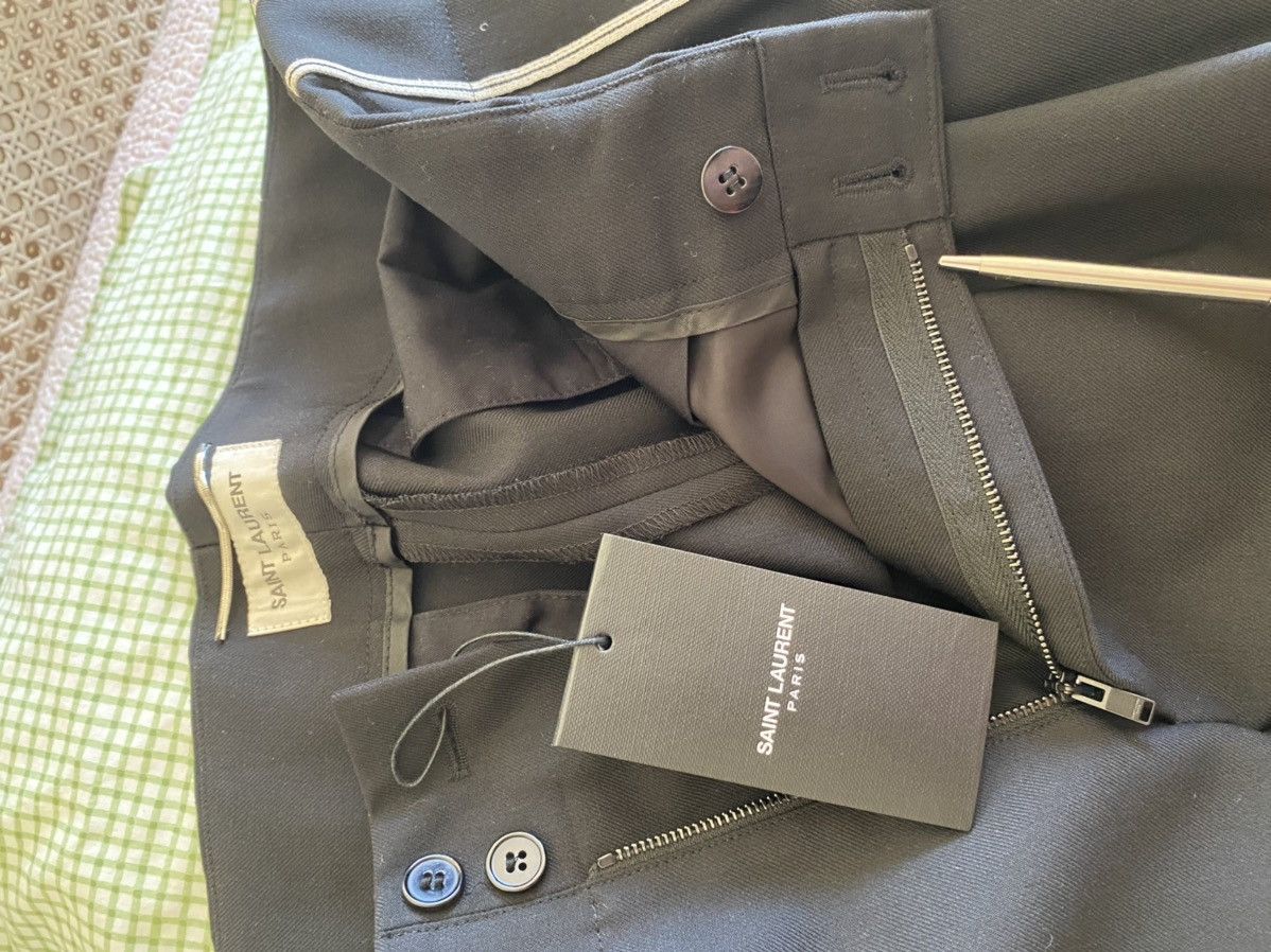 Saint Laurent Paris Saint Laurent SS17 Dinner Tuxedo trousers BNWT 50 Le Smoking Size 40L - 8 Thumbnail