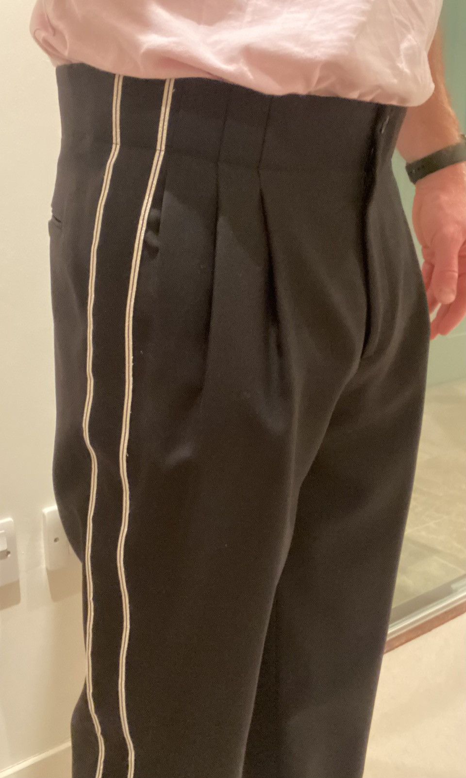 Saint Laurent Paris Saint Laurent SS17 Dinner Tuxedo trousers BNWT 50 Le Smoking Size 40L - 20 Thumbnail