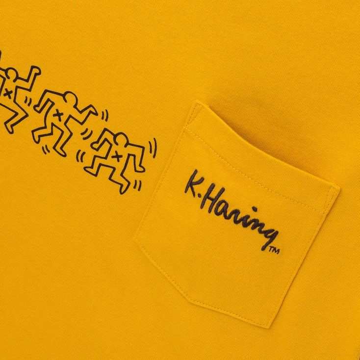 Keith Haring L Uniqlo Keith Haring Yellow T-Shirt SPRZ-NY MOMA ASSC Tee Size US L / EU 52-54 / 3 - 2 Thumbnail