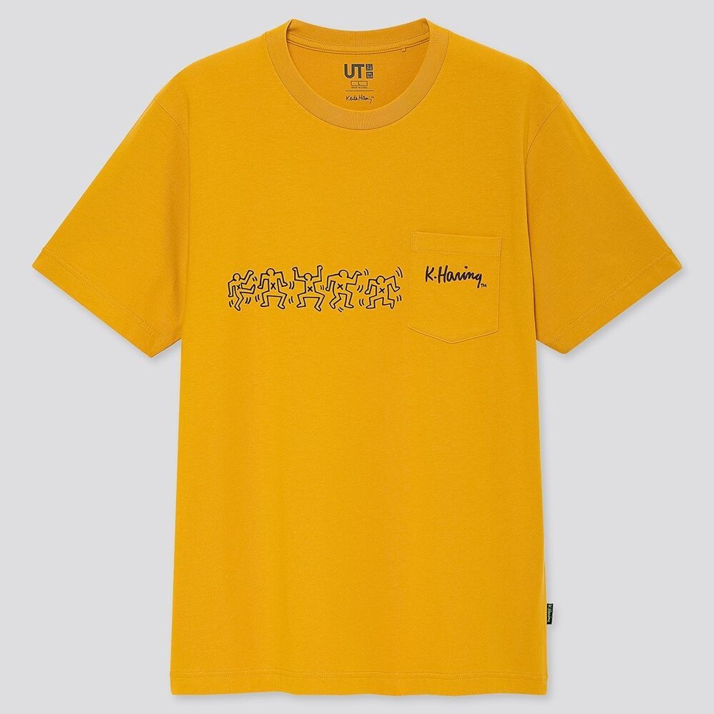 Keith Haring L Uniqlo Keith Haring Yellow T-Shirt SPRZ-NY MOMA ASSC Tee Size US L / EU 52-54 / 3 - 5 Thumbnail