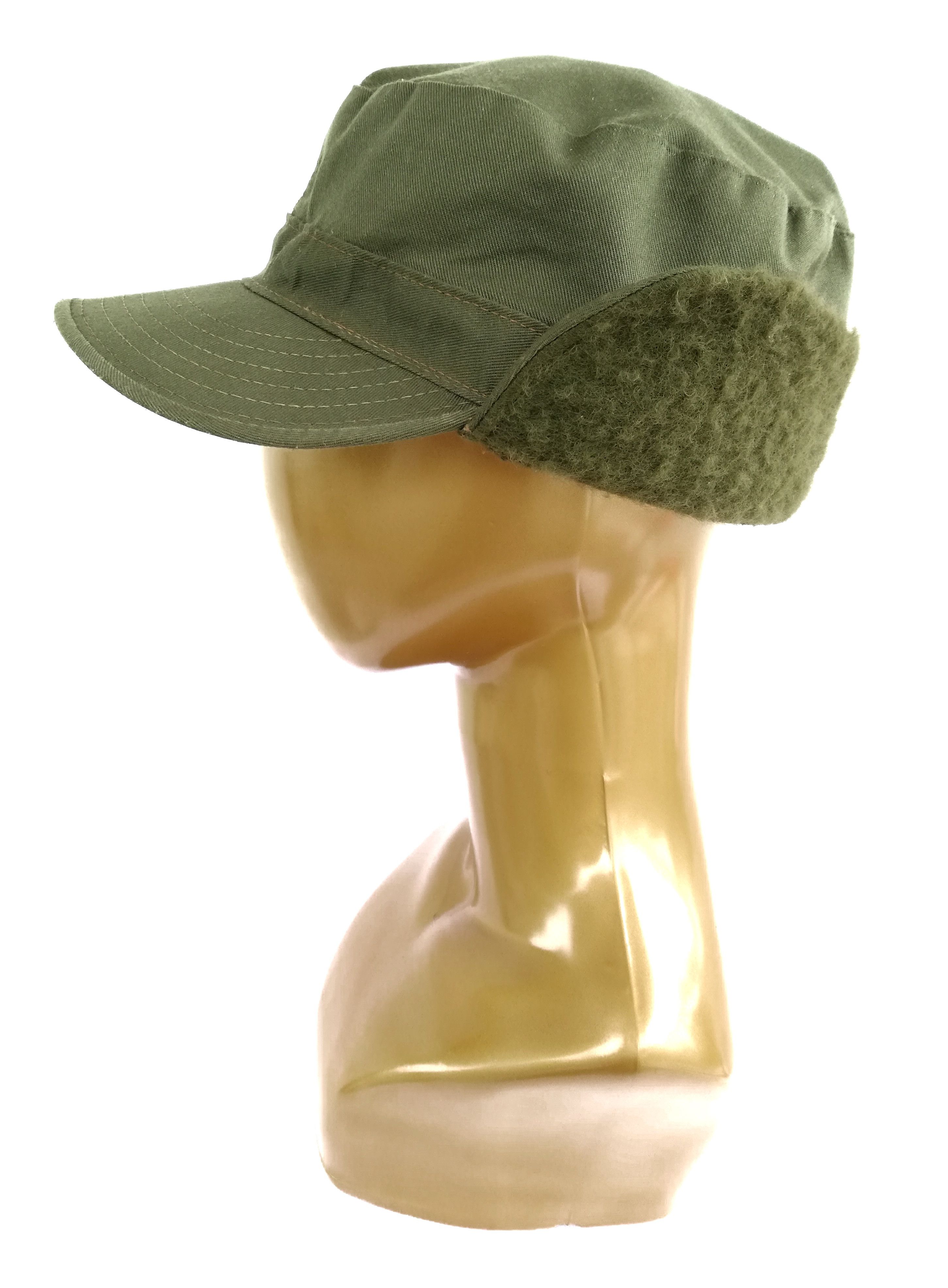 Vintage 🔥Genuine Swedish Army Olive Combat / Fatigue Baseball Cap Size ONE SIZE - 11 Thumbnail