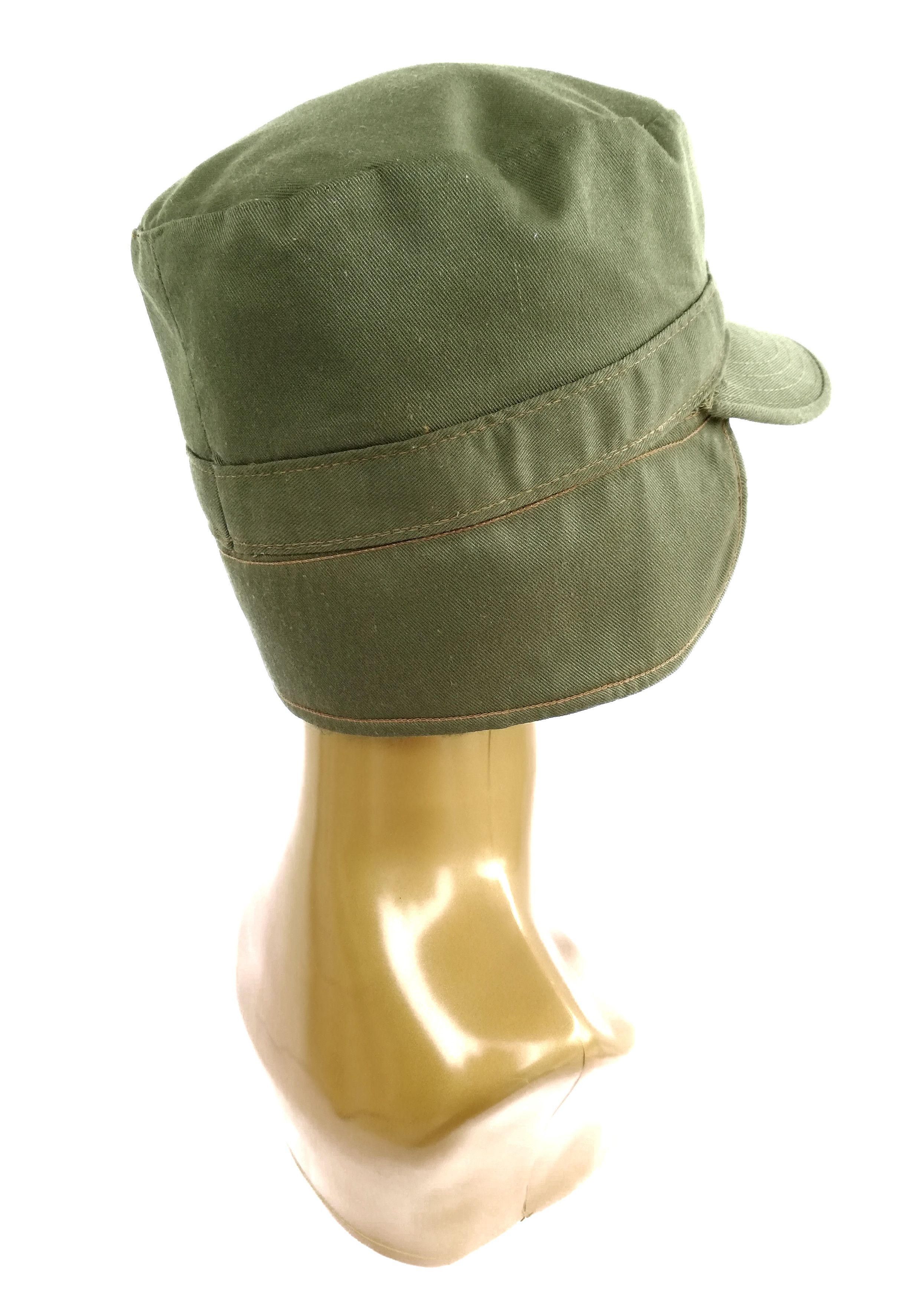 Vintage 🔥Genuine Swedish Army Olive Combat / Fatigue Baseball Cap Size ONE SIZE - 6 Thumbnail