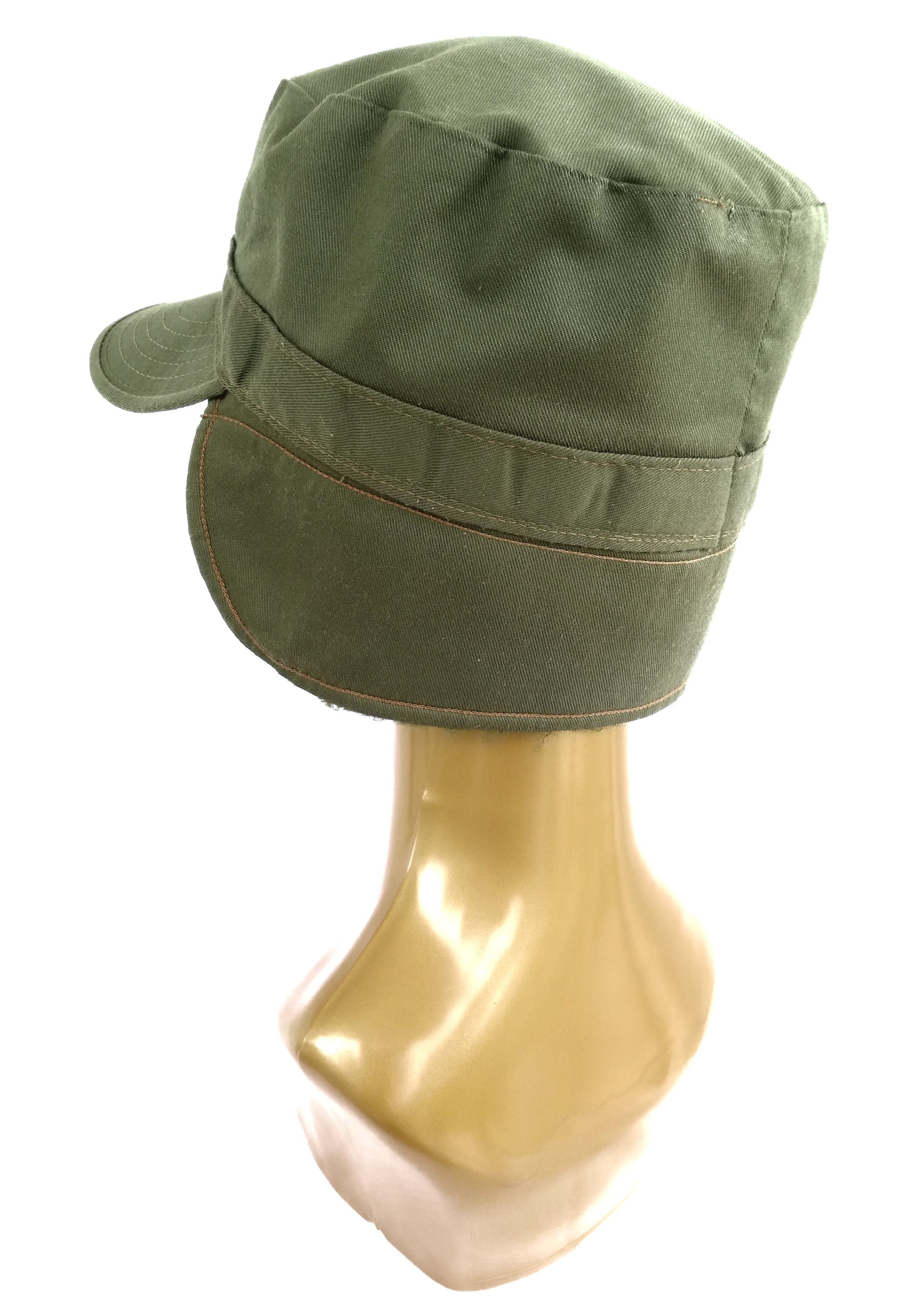 Vintage 🔥Genuine Swedish Army Olive Combat / Fatigue Baseball Cap Size ONE SIZE - 3 Thumbnail