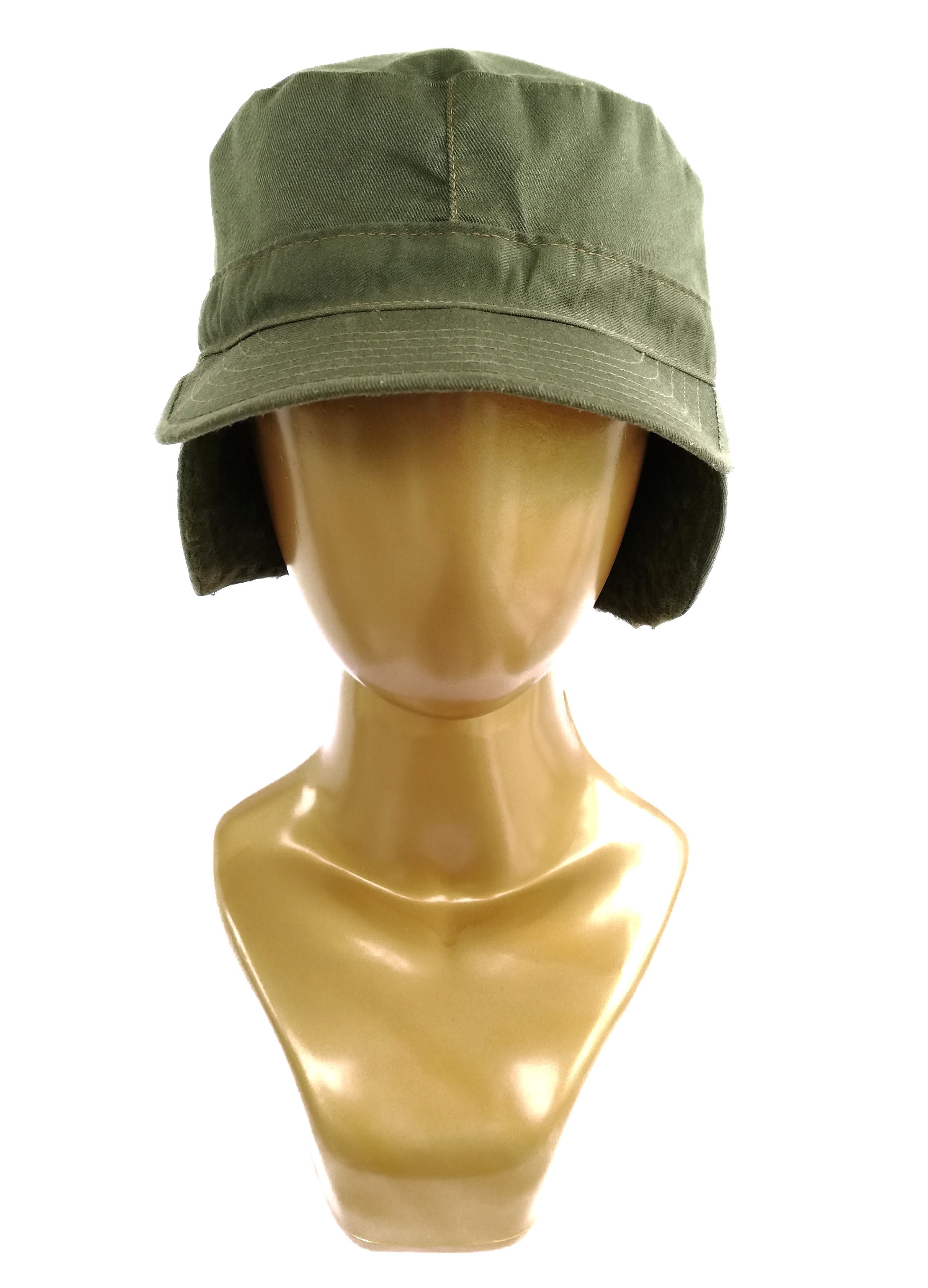 Vintage 🔥Genuine Swedish Army Olive Combat / Fatigue Baseball Cap Size ONE SIZE - 9 Thumbnail