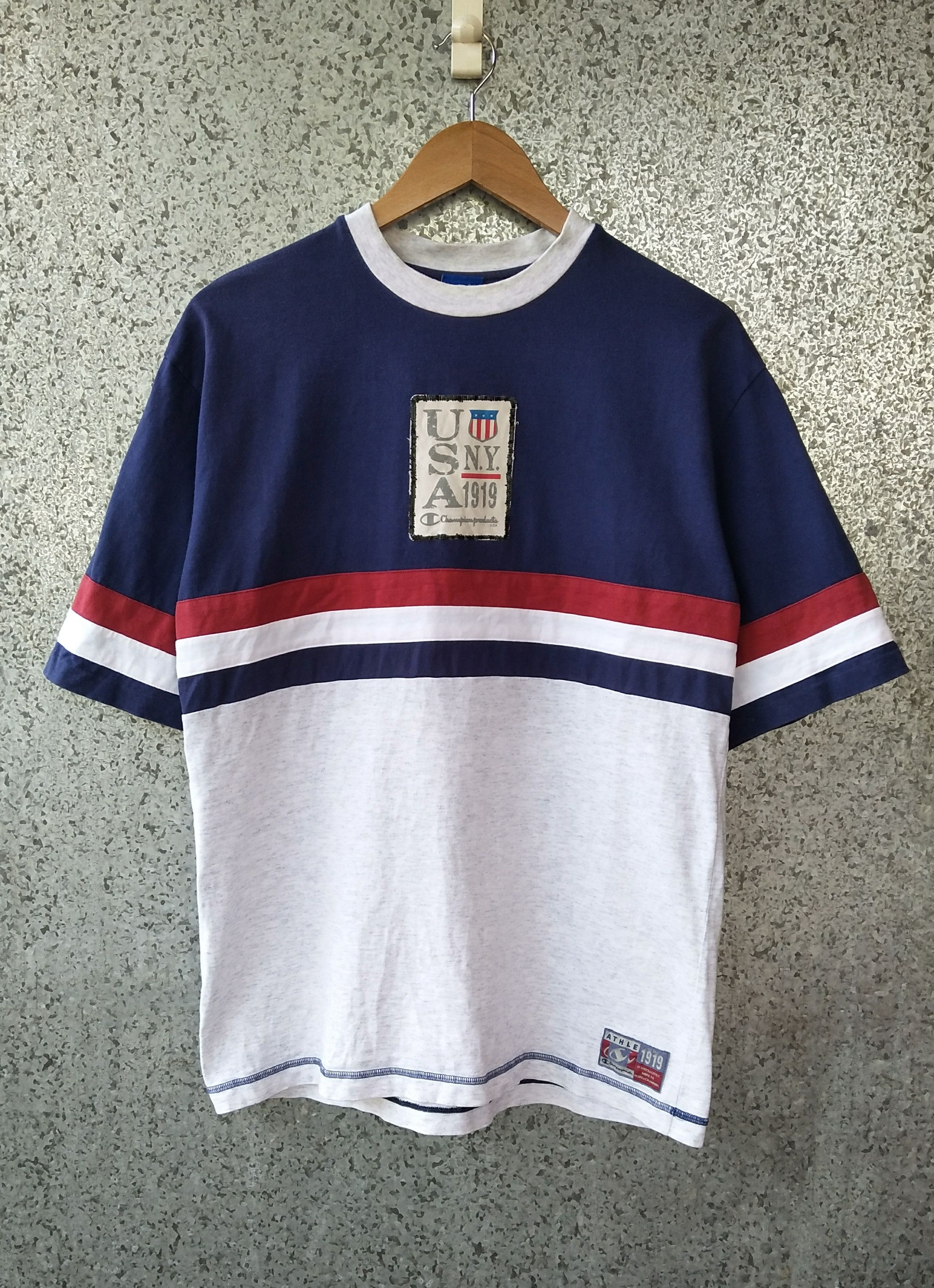 Champion 🔥 Vintage Champion Product K swiss t shirt polo stadium Usa Size US L / EU 52-54 / 3 - 1 Thumbnail