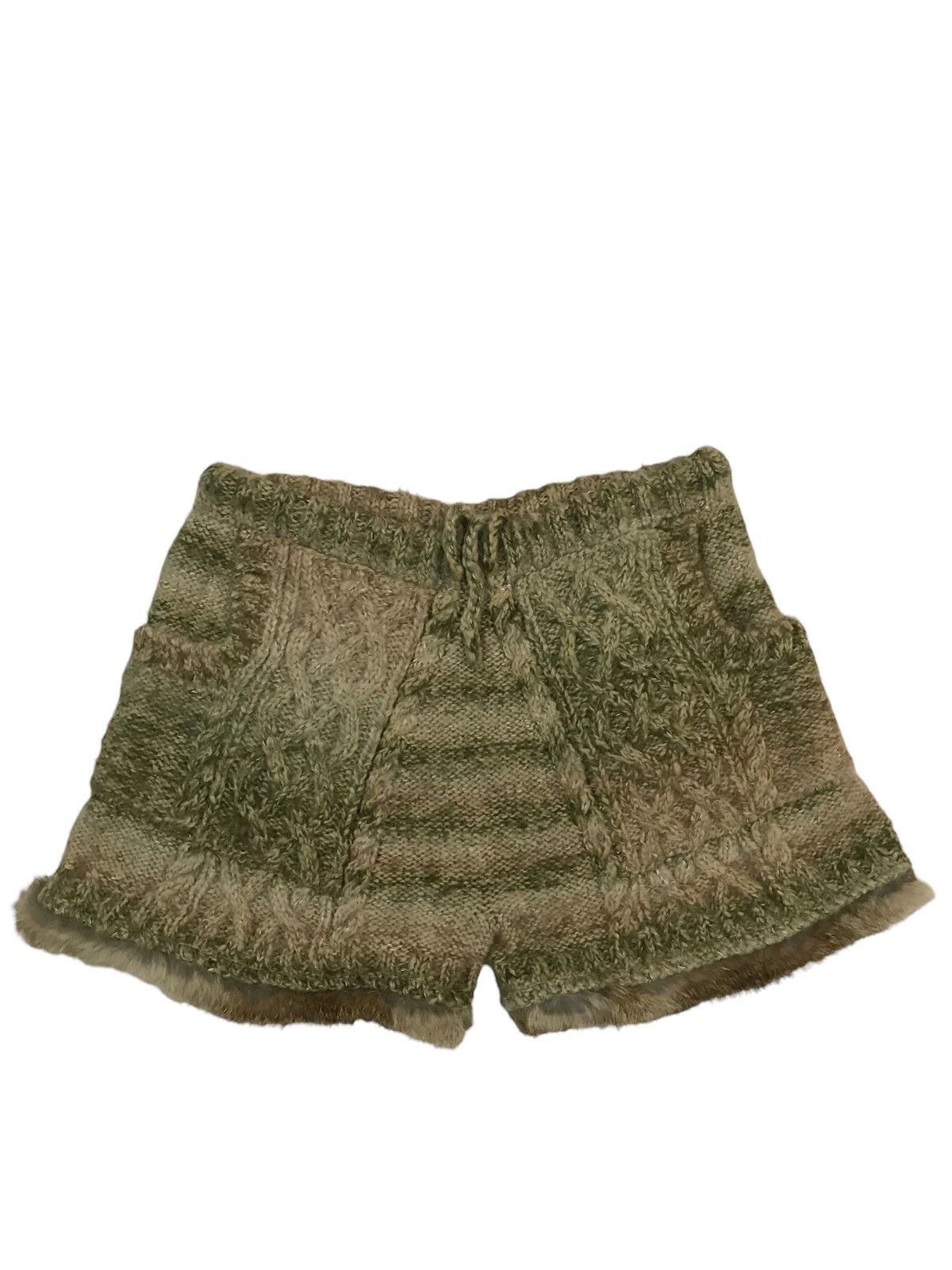 Japanese Brand Cheer knitted real fur nice design Size US 30 / EU 46 - 1 Thumbnail