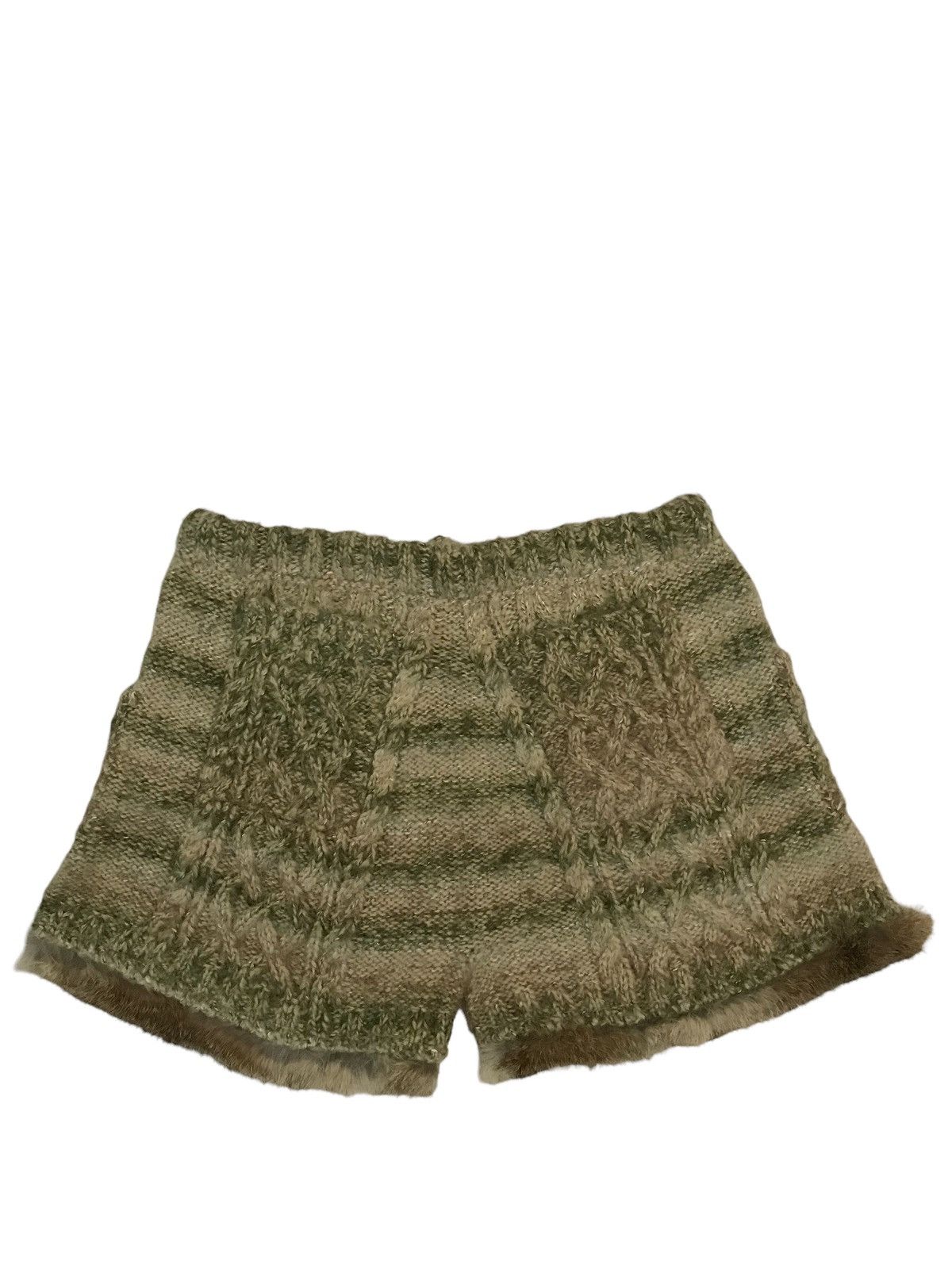 Japanese Brand Cheer knitted real fur nice design Size US 30 / EU 46 - 4 Thumbnail