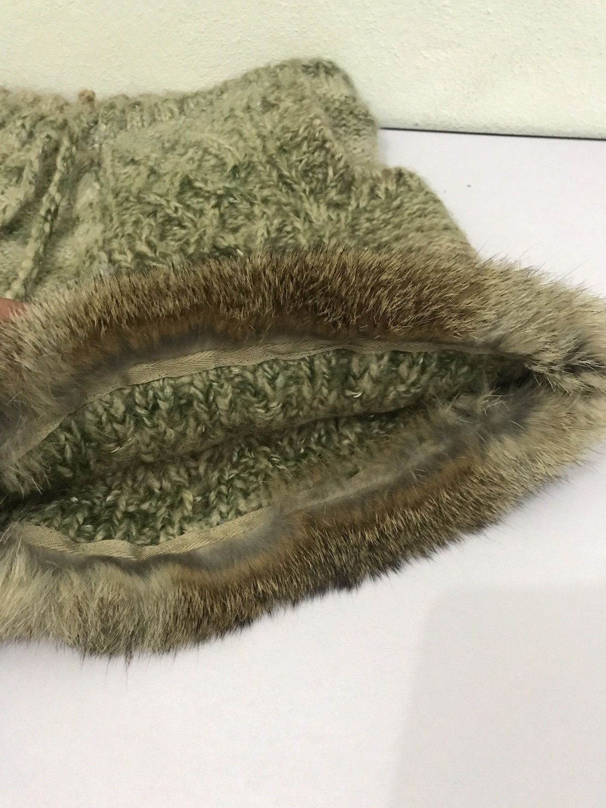 Japanese Brand Cheer knitted real fur nice design Size US 30 / EU 46 - 8 Thumbnail