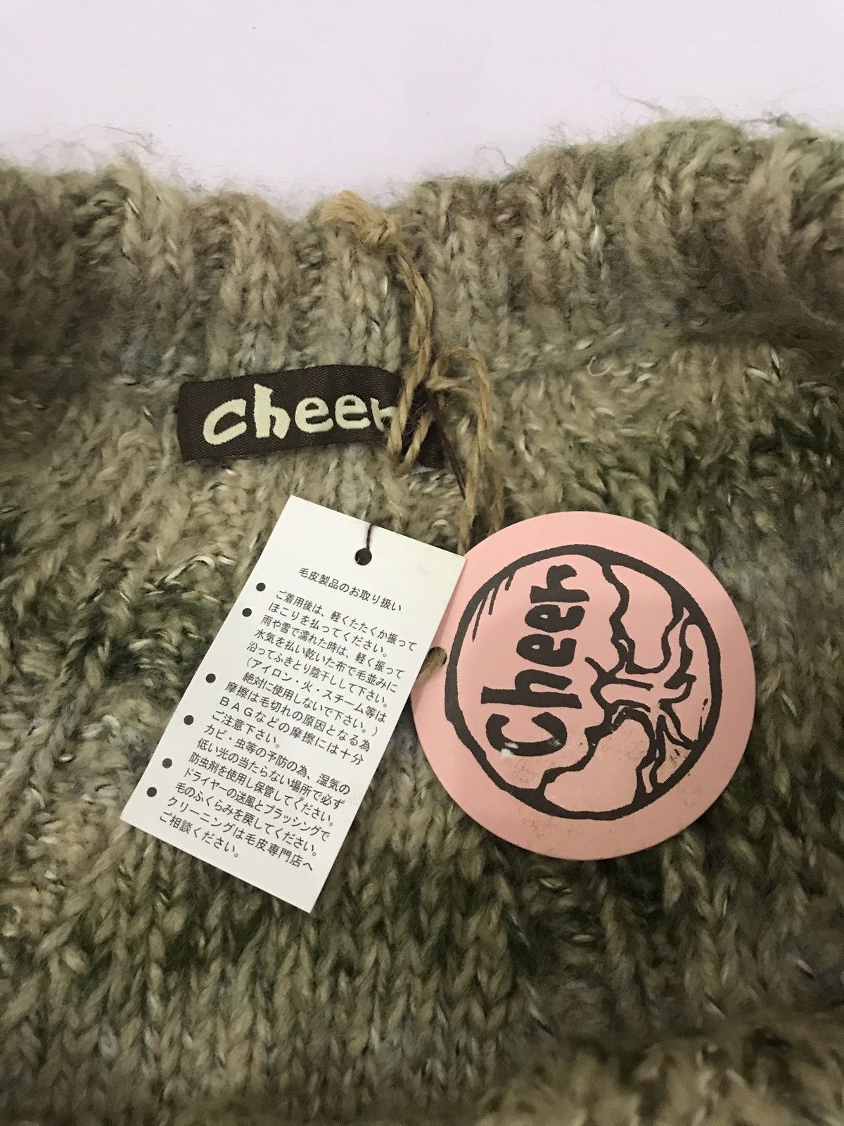 Japanese Brand Cheer knitted real fur nice design Size US 30 / EU 46 - 11 Thumbnail